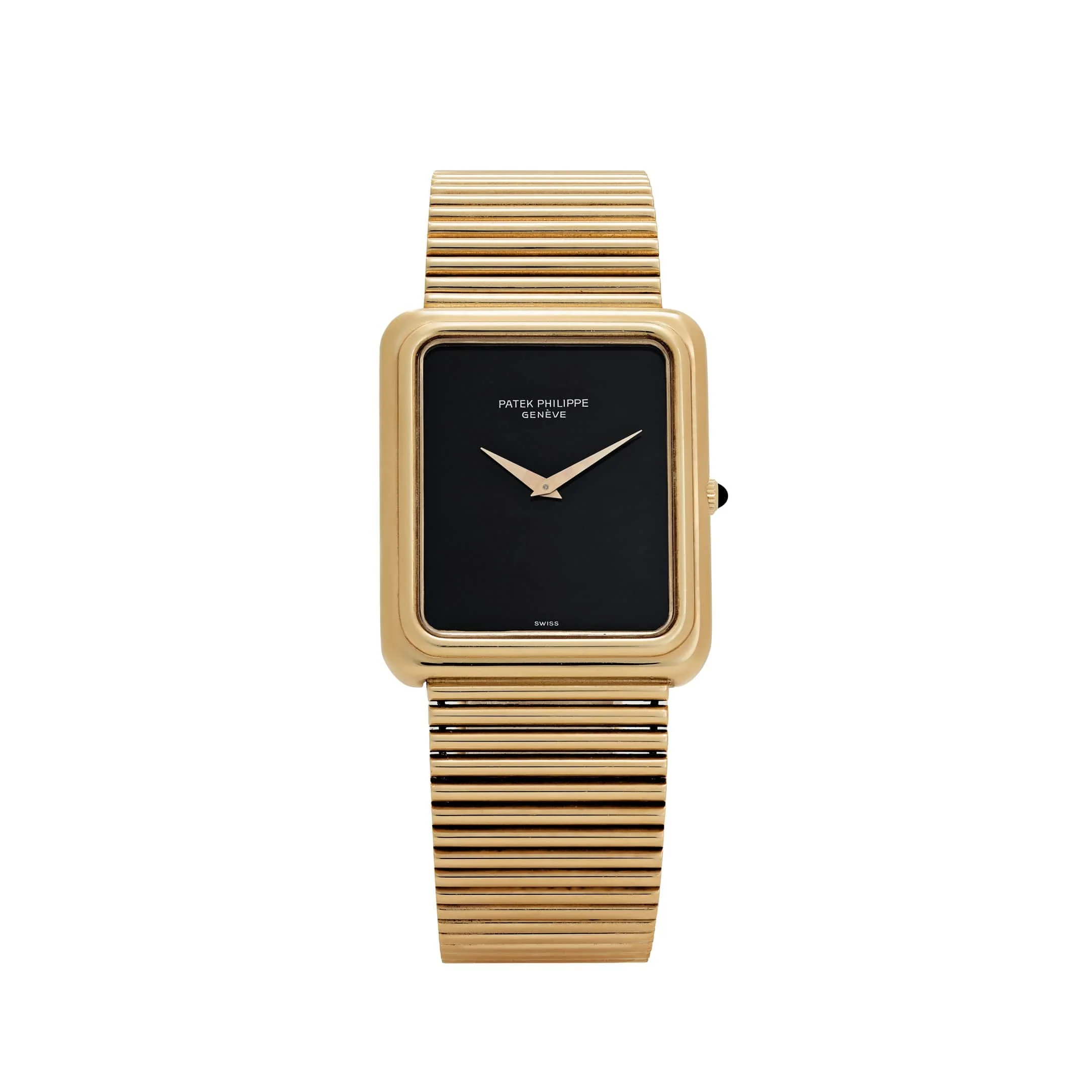 Patek Philippe Gondolo 3649-1 Yellow Gold Black Onyx Dial