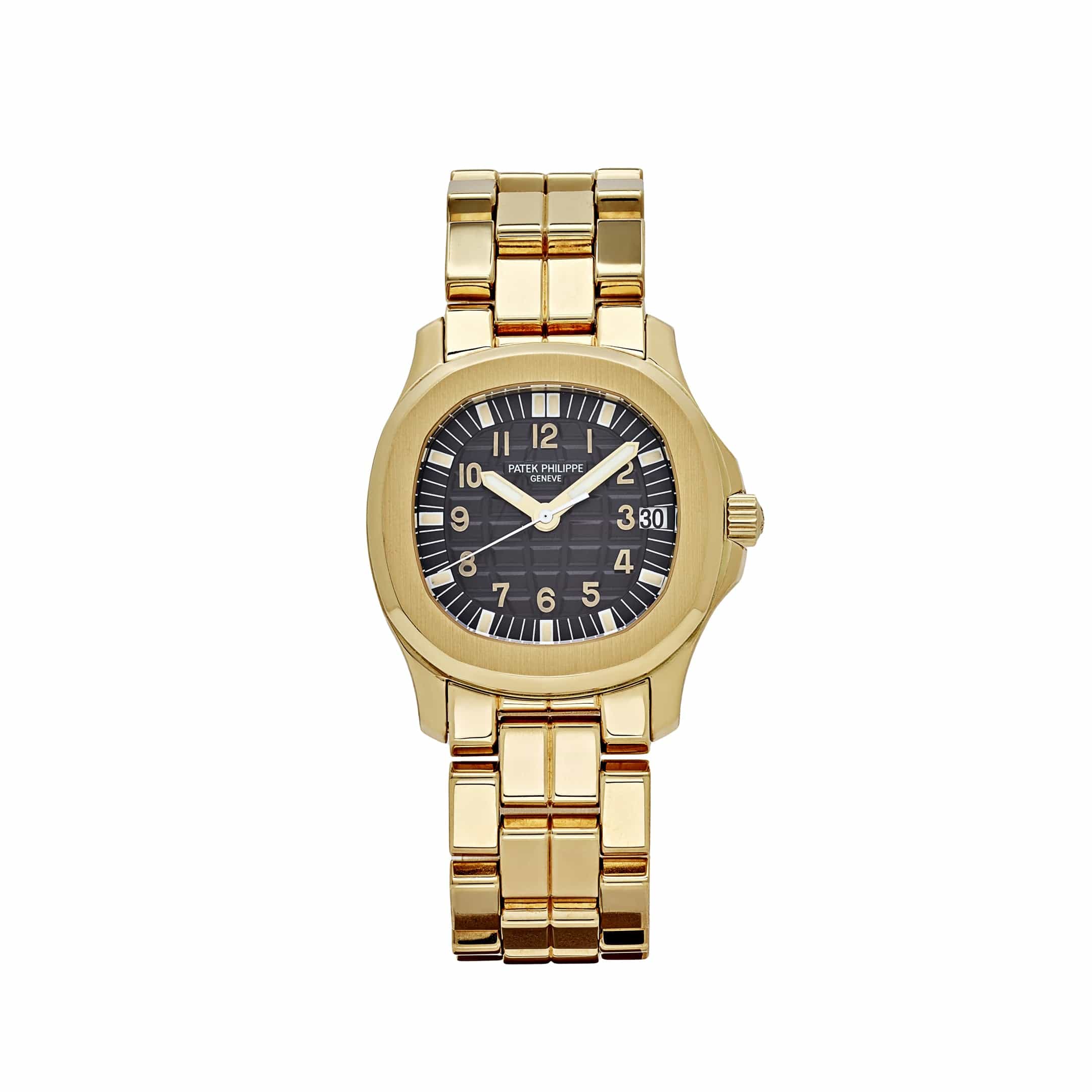 Patek Philippe Aquanaut 5066/1J Yellow Gold Black Dial (2003)