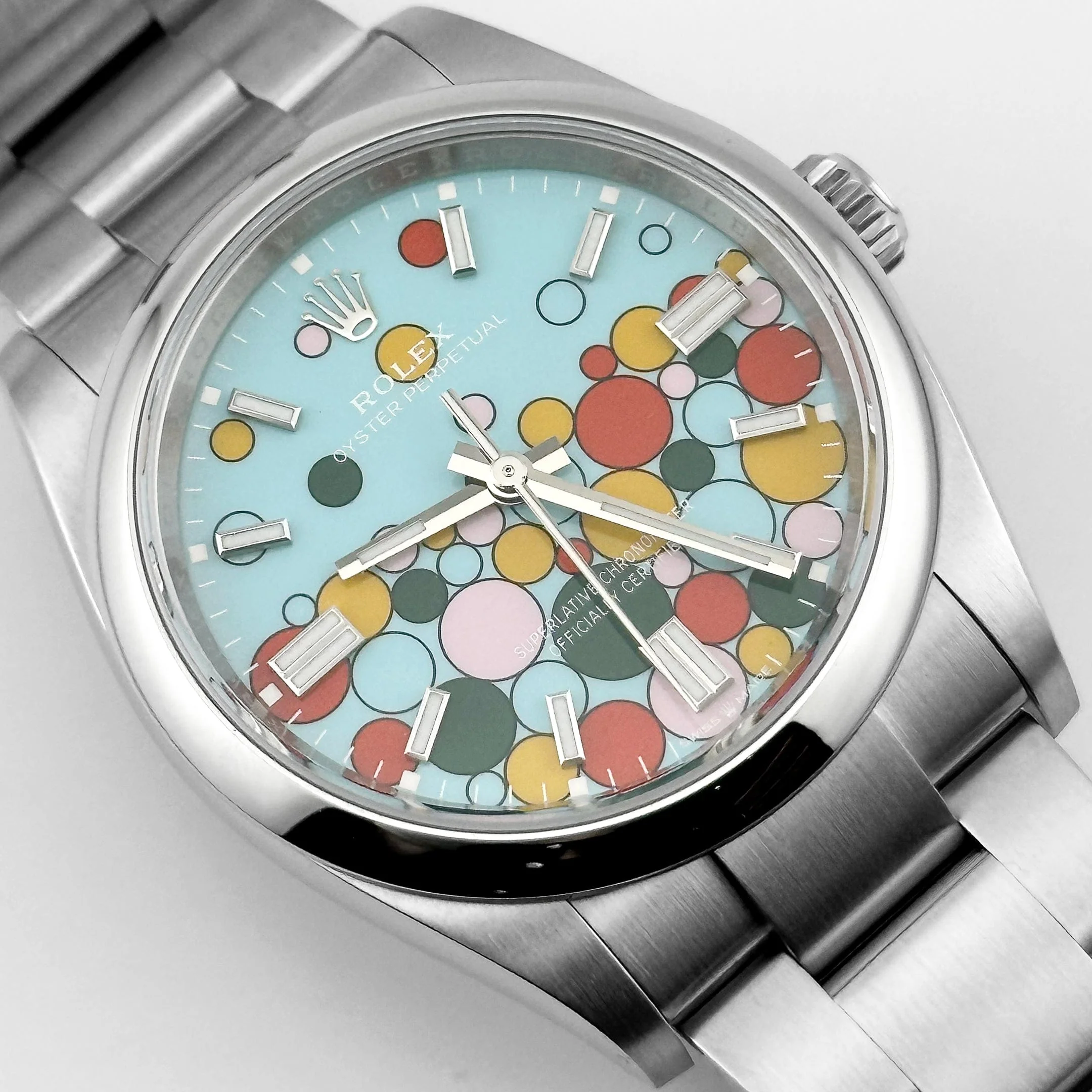 Rolex Oyster Perpetual 36 126000 Stainless Steel 'Celebration Motif' Dial (2024)