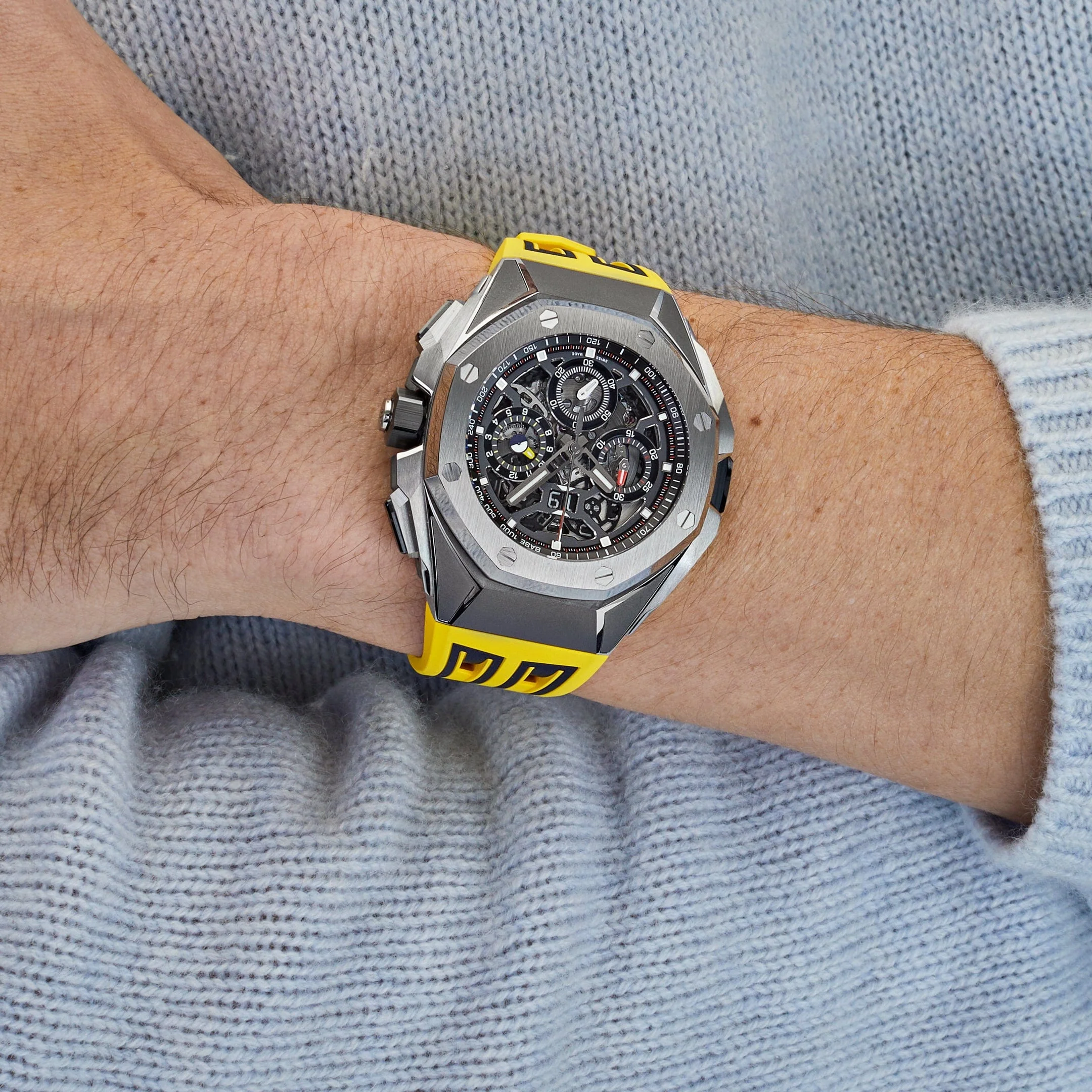 Audemars Piguet Royal Oak Concept 26650TI.OO.D013CA.01 Split Second Chronograph GMT Large Date Titanium