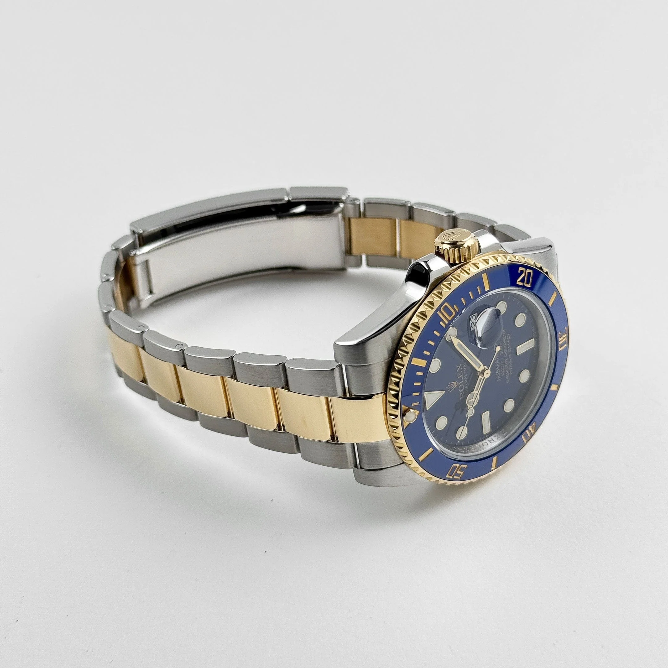 Rolex Submariner Date 116613LB Stainless Steel Yellow Gold Blue Dial (2015)