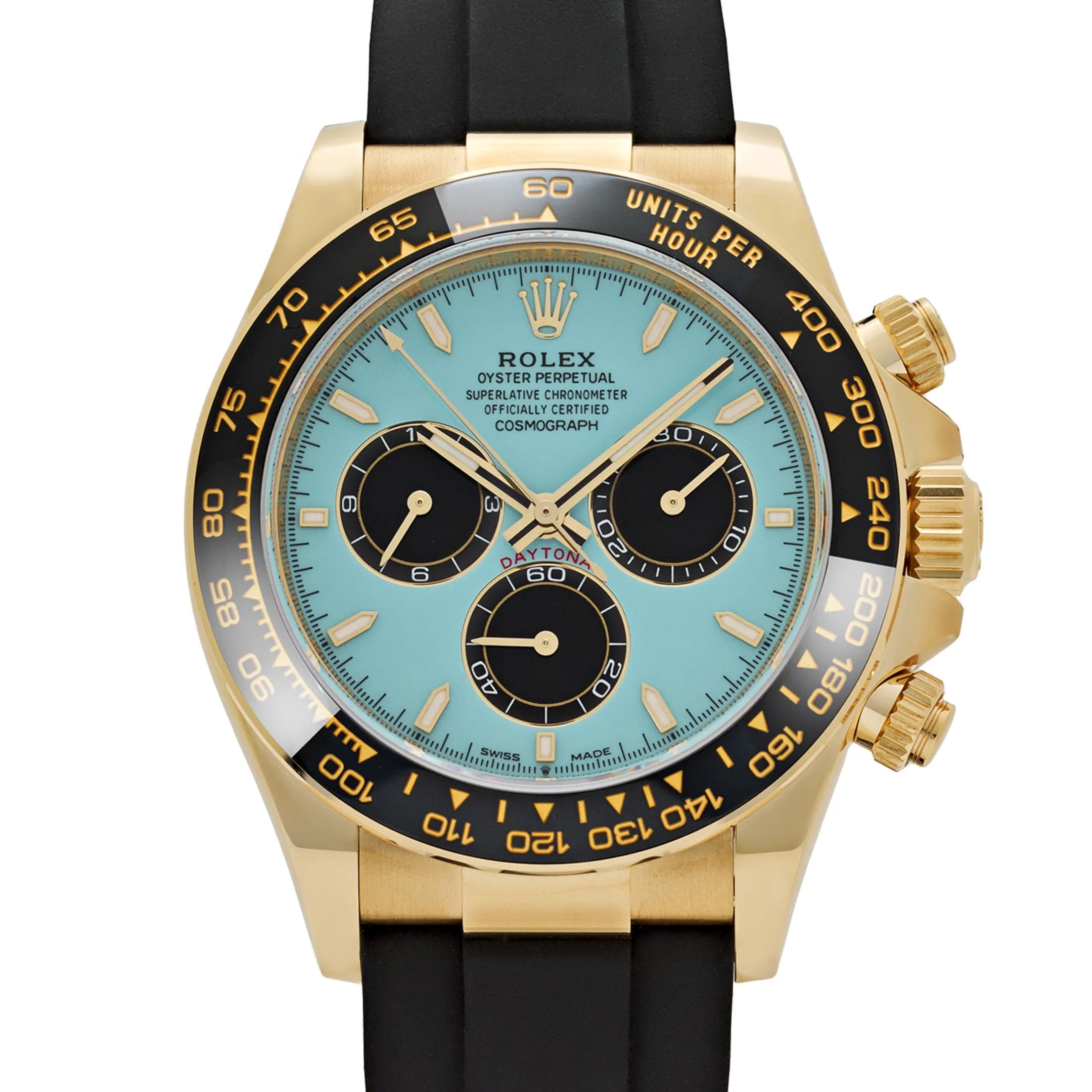Rolex Daytona 126518LN Yellow Gold Turquoise Dial (2025)
