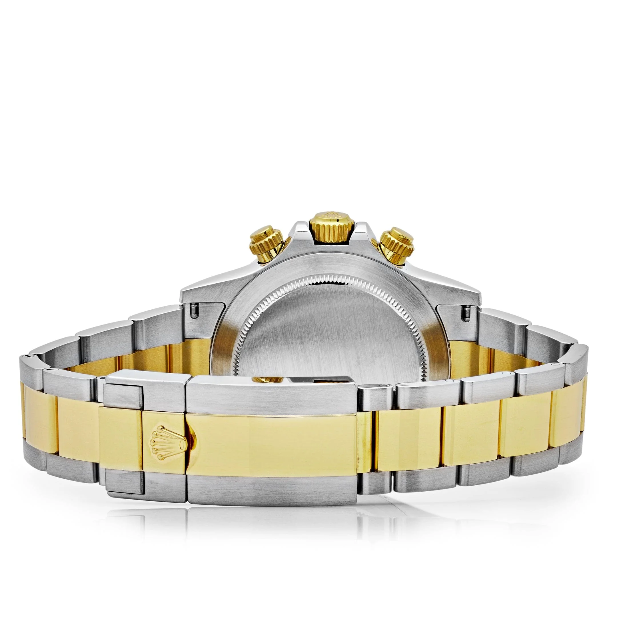 Rolex Daytona 116523 Stainless Steel and Yellow Gold Blue Dial