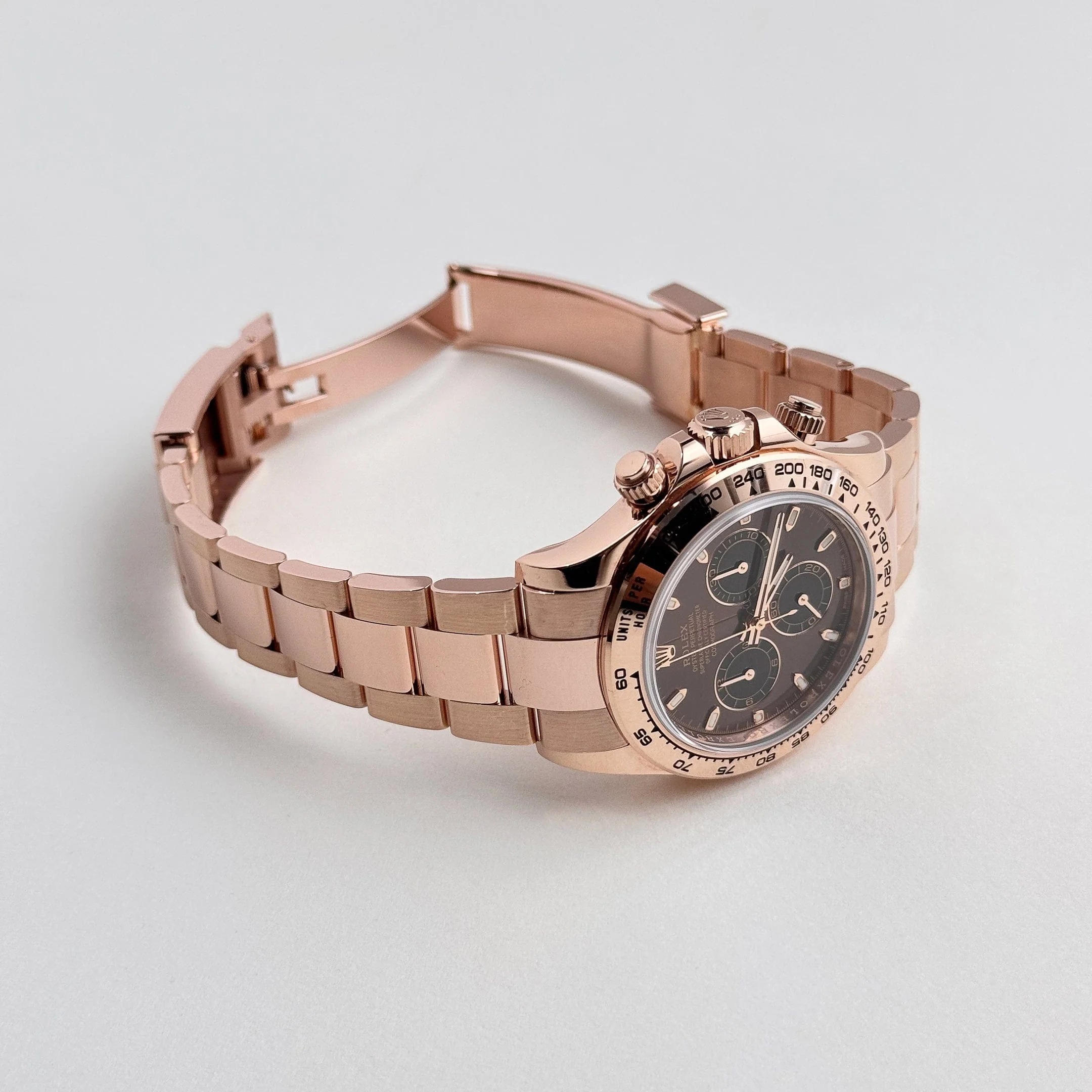 Rolex Daytona 116505 Rose Gold Chocolate Brown Dial