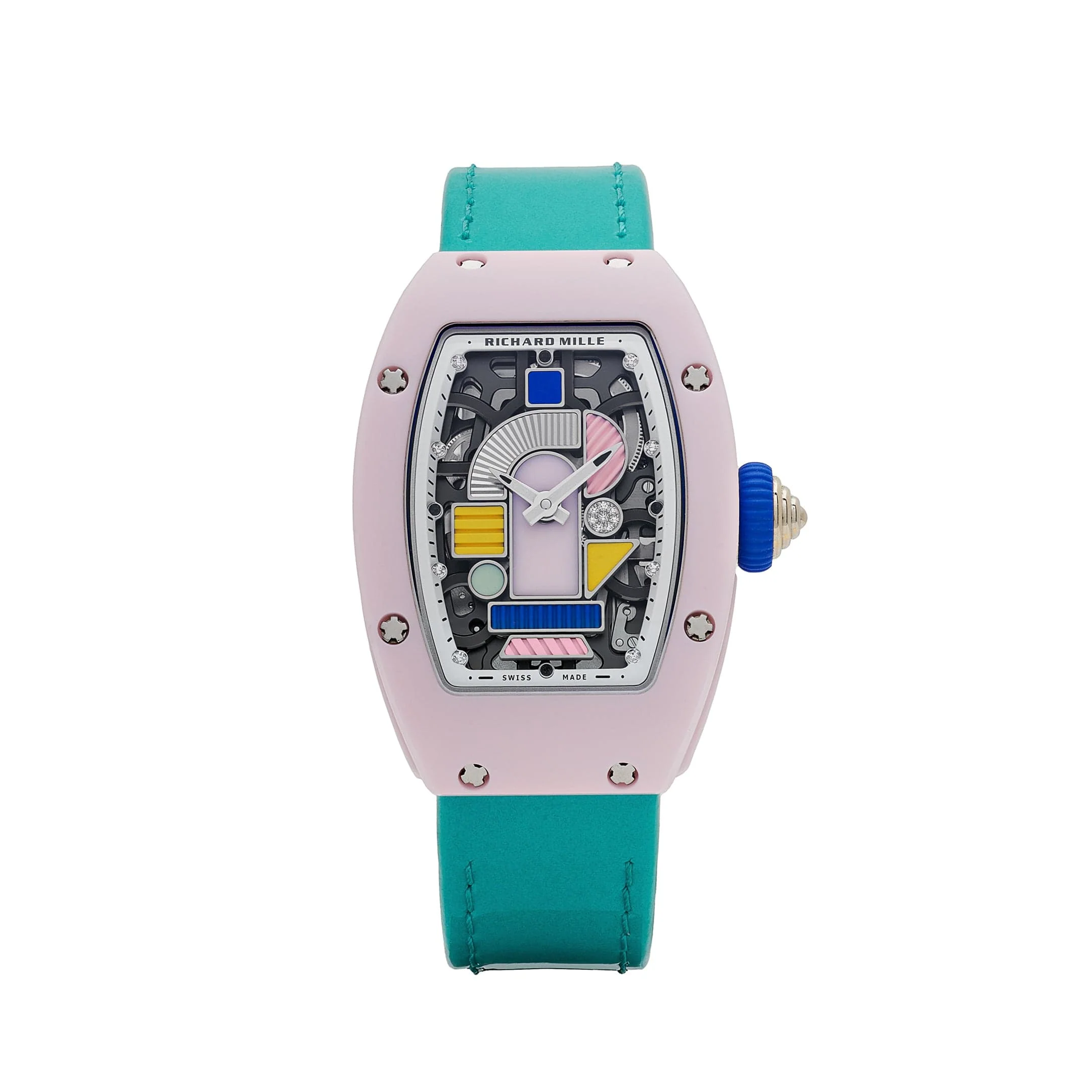 Richard Mille RM 07-01 'Ladies' Coloured Ceramics Blush Pink Limited Edition