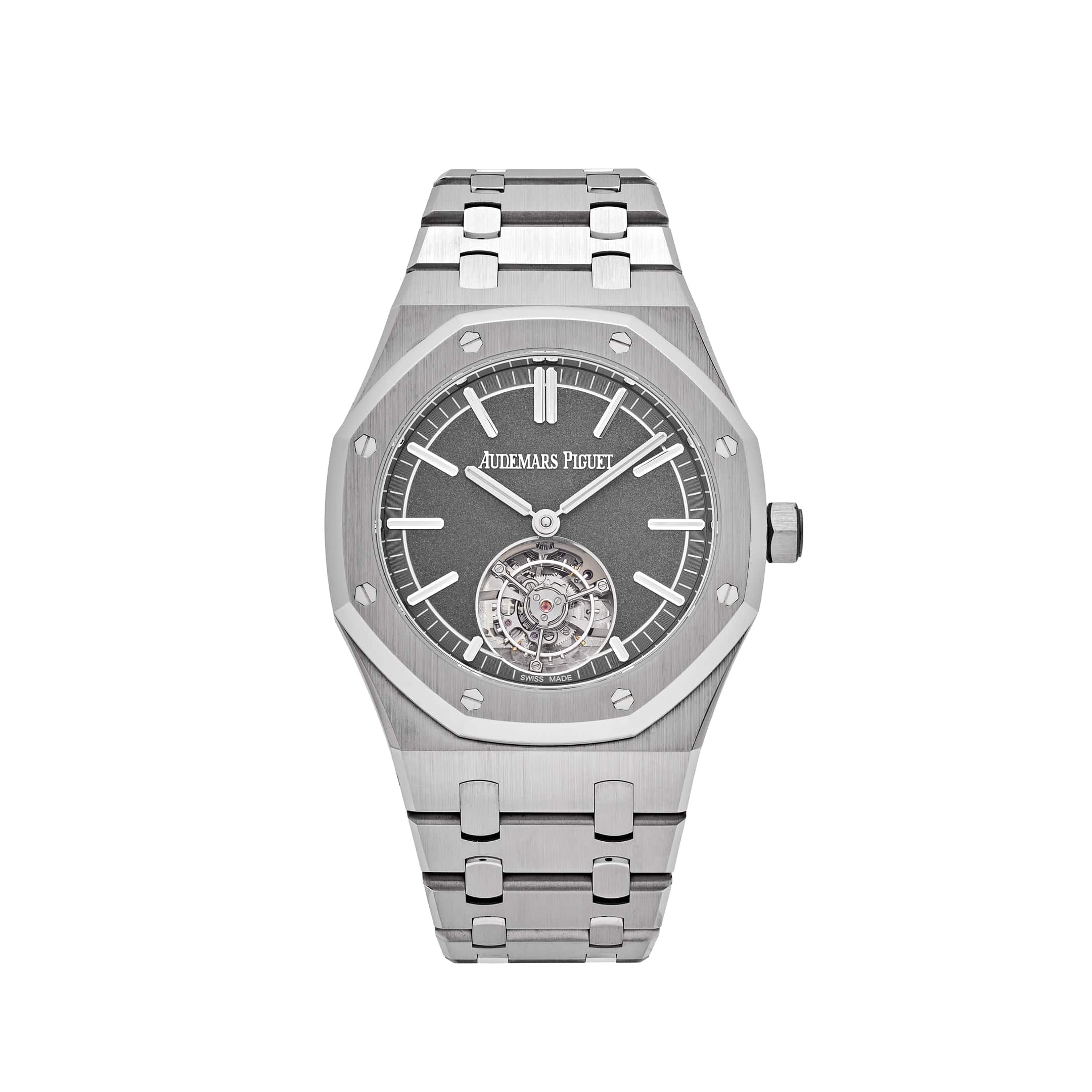 Audemars Piguet 26530TI.OO.1220TI.01 Royal Oak Selfwinding Flying Tourbillon Titanium Slate Dial