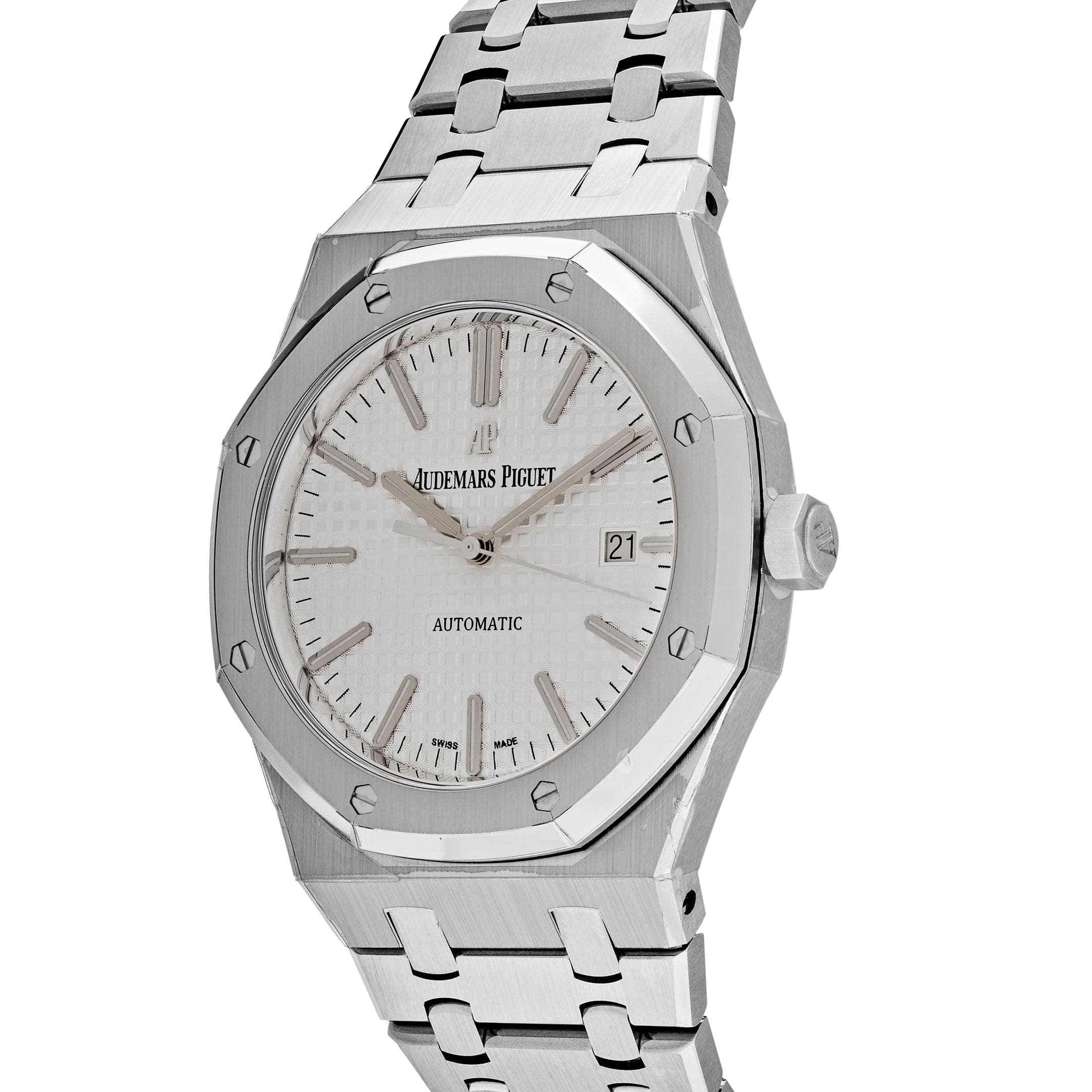 Audemars Piguet Royal Oak Selfwinding 15400ST.OO.1220ST.02 White Dial