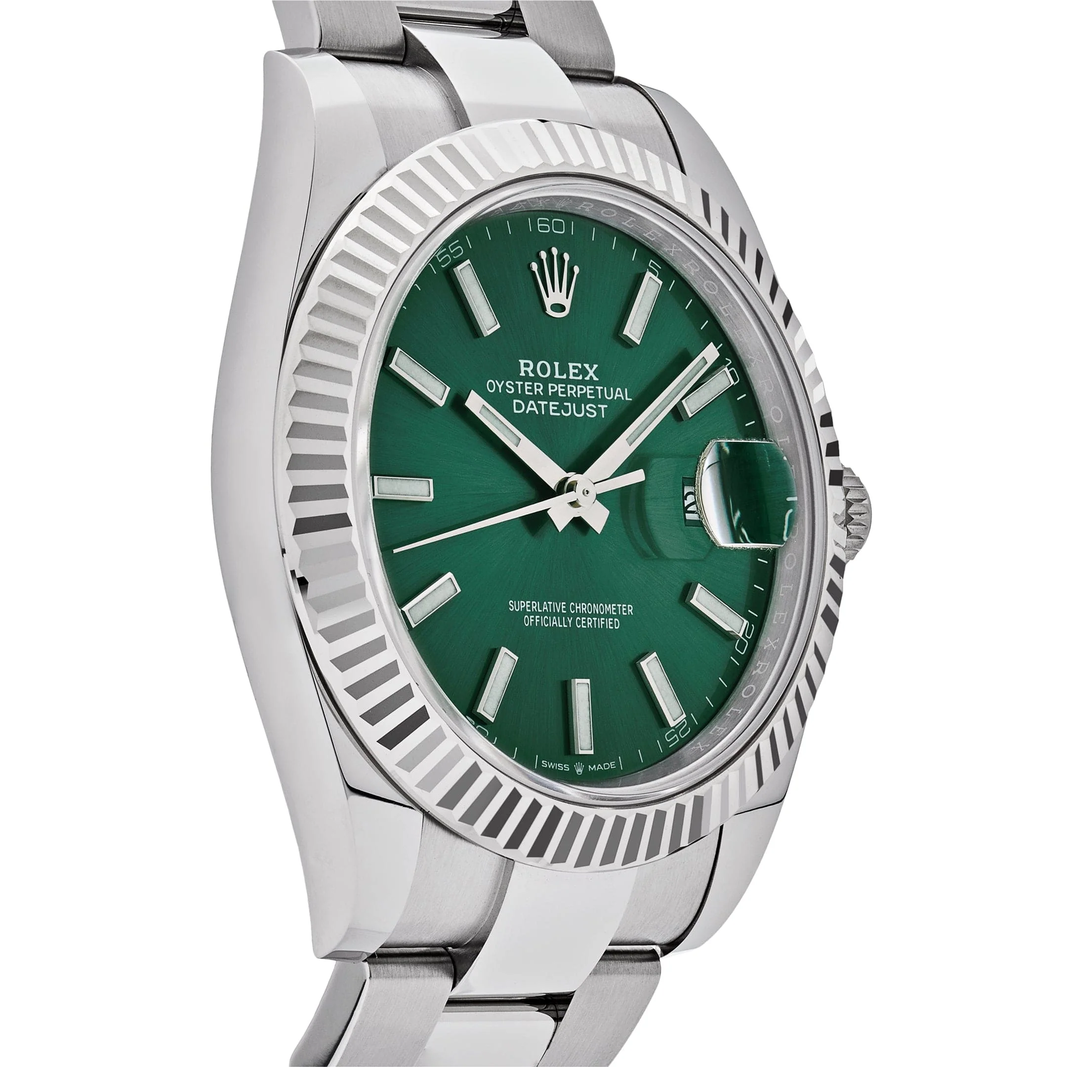 Rolex Datejust 41 126334 Stainless Steel Mint Green Dial Oyster (2024)