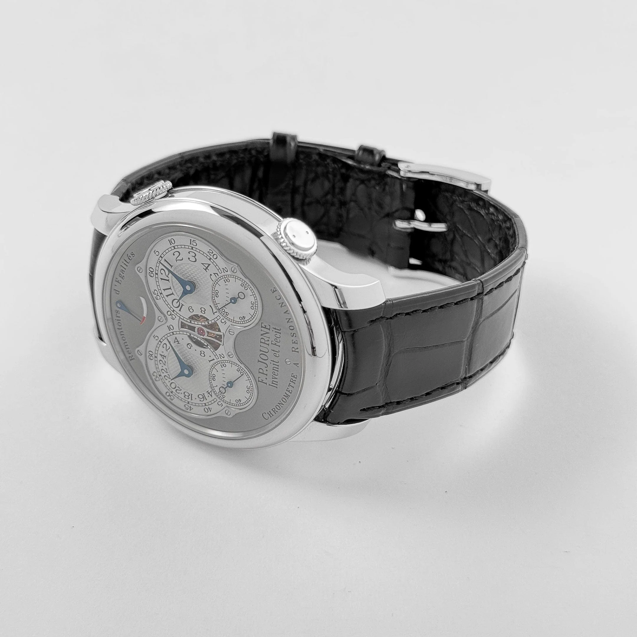 F.P.Journe Chronomètre À Résonance Ref. RQ Platinum Silver Dial