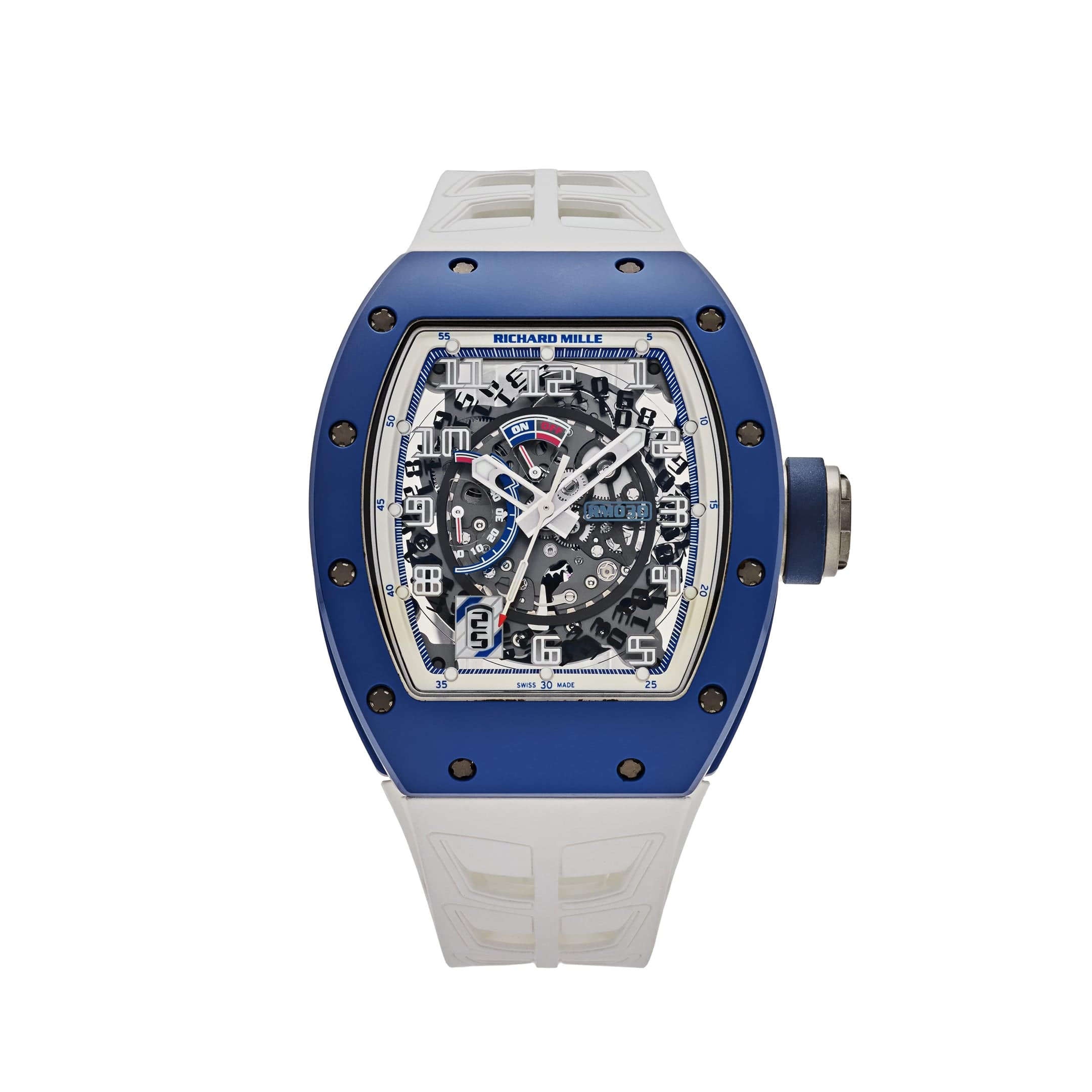 Richard Mille RM 030 Blue Ceramic Boutique Edition