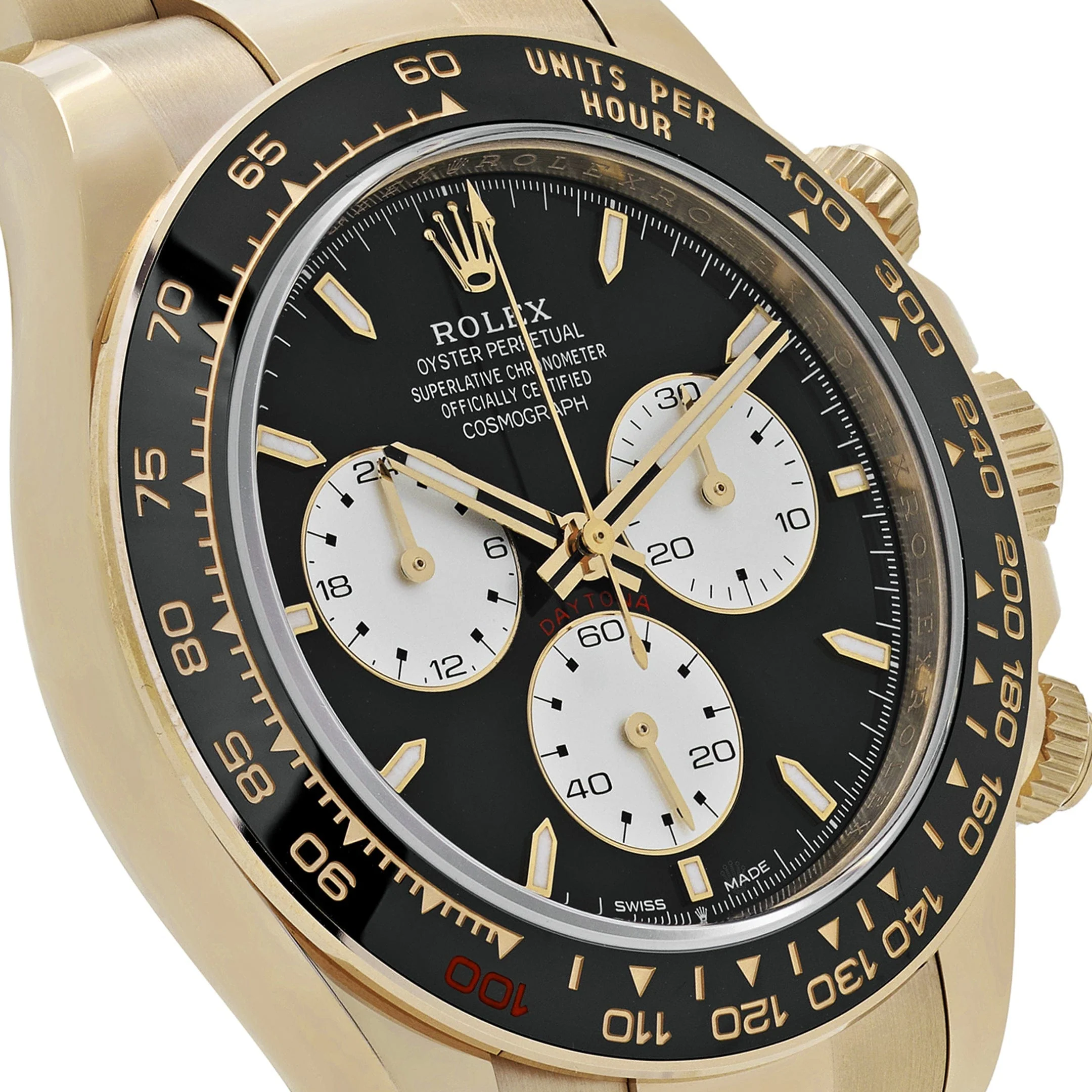 Rolex Daytona 126528LN 'Le Mans' Yellow Gold Black Dial (2024)