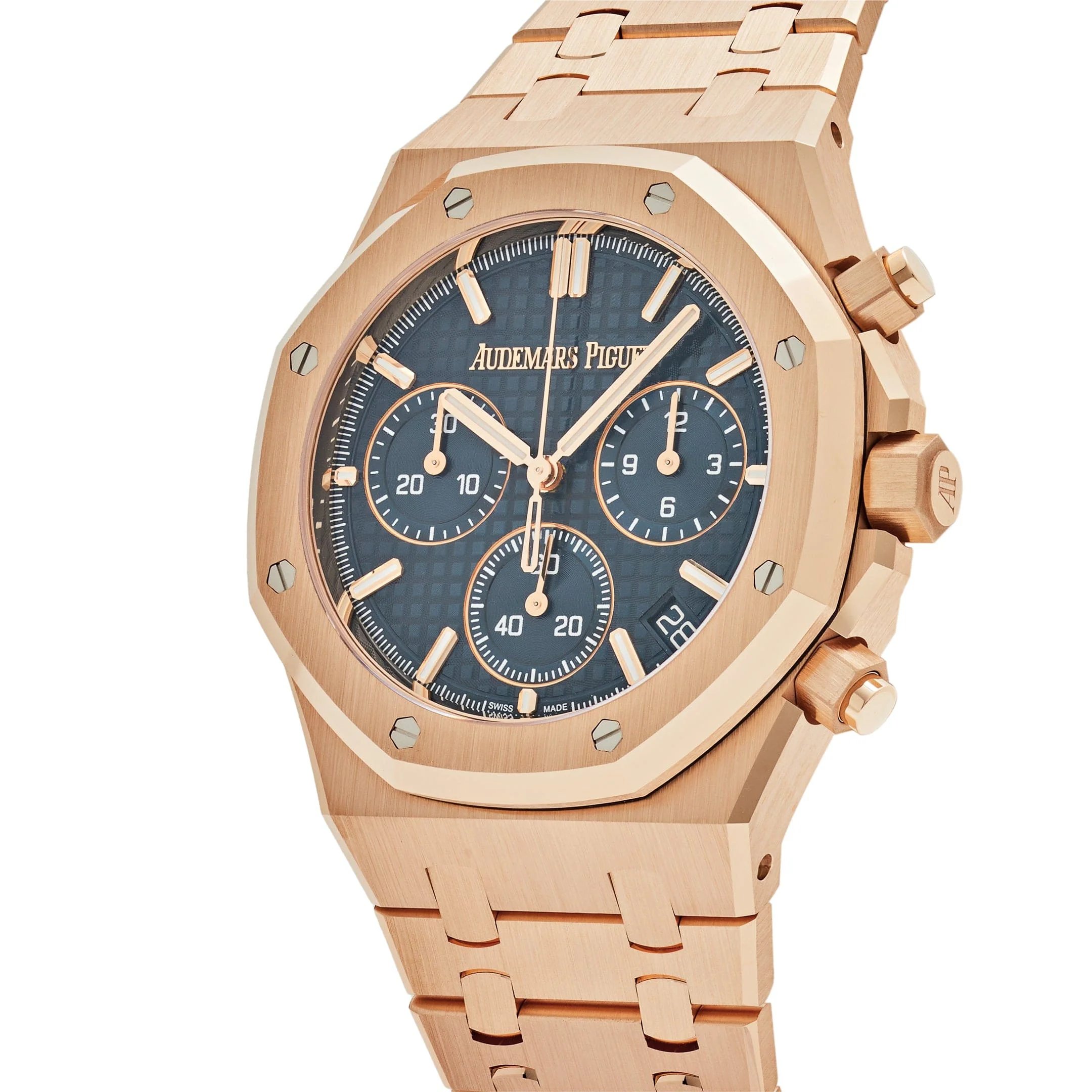 Audemars Piguet Royal Oak 26240OR.OO.1320OR.01 Selfwinding Chronograph '50th Anniversary' Blue Dial (2022)