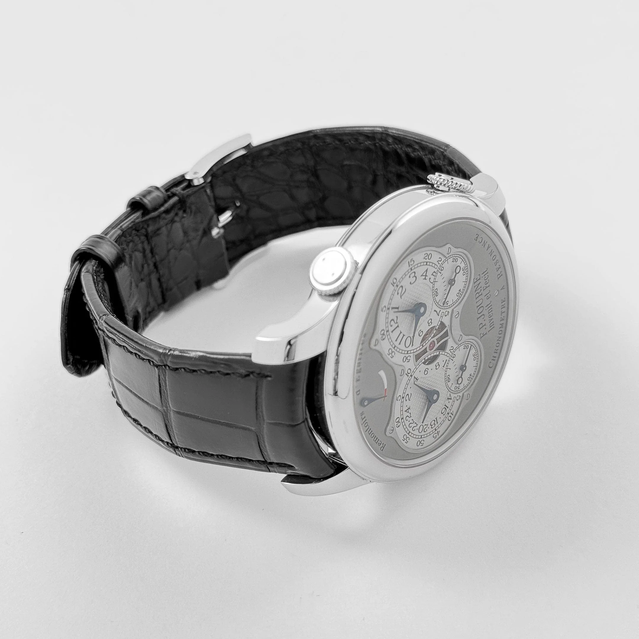 F.P.Journe Chronomètre À Résonance Ref. RQ Platinum Silver Dial