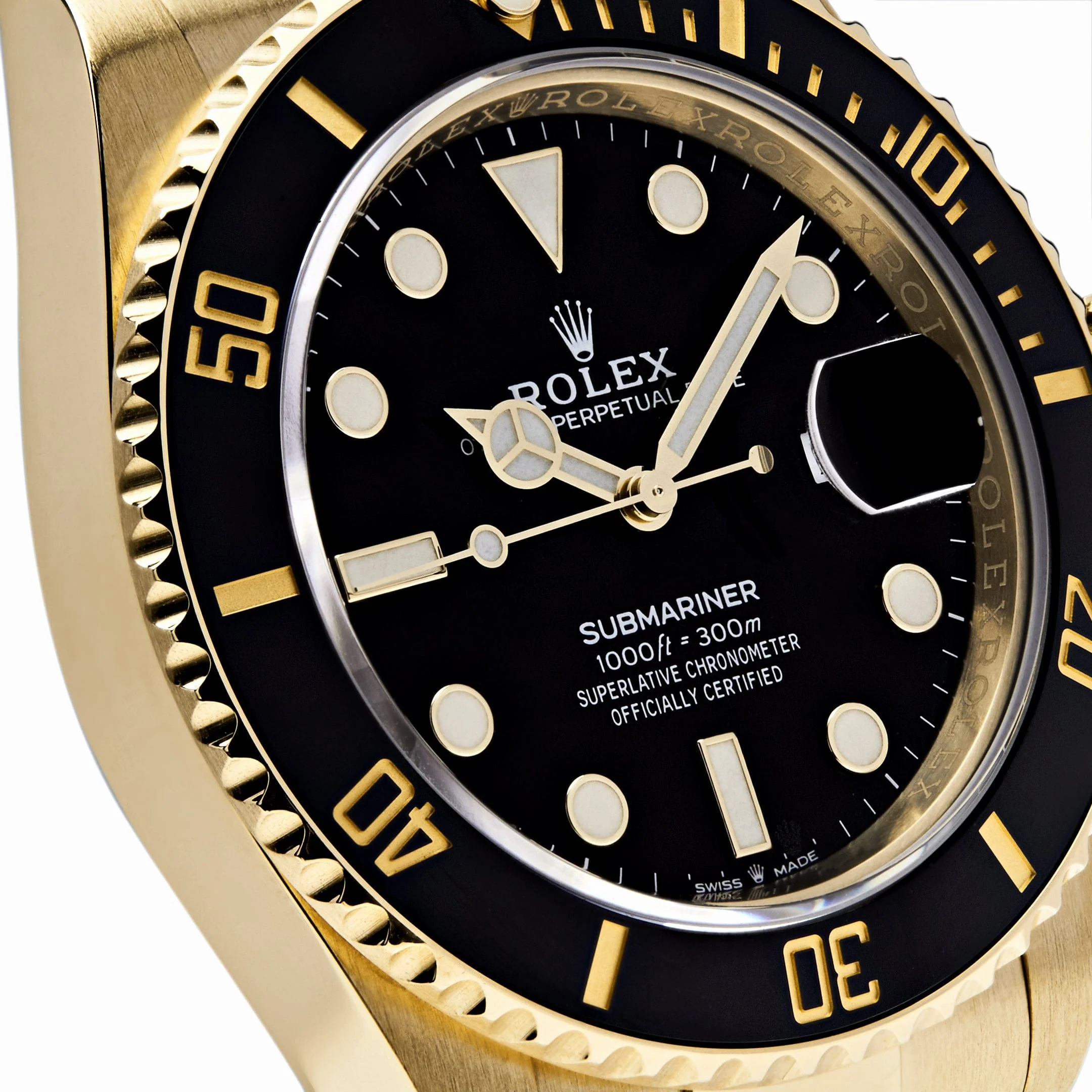 Rolex Submariner Date 126618LN Yellow Gold Black Dial (2022)