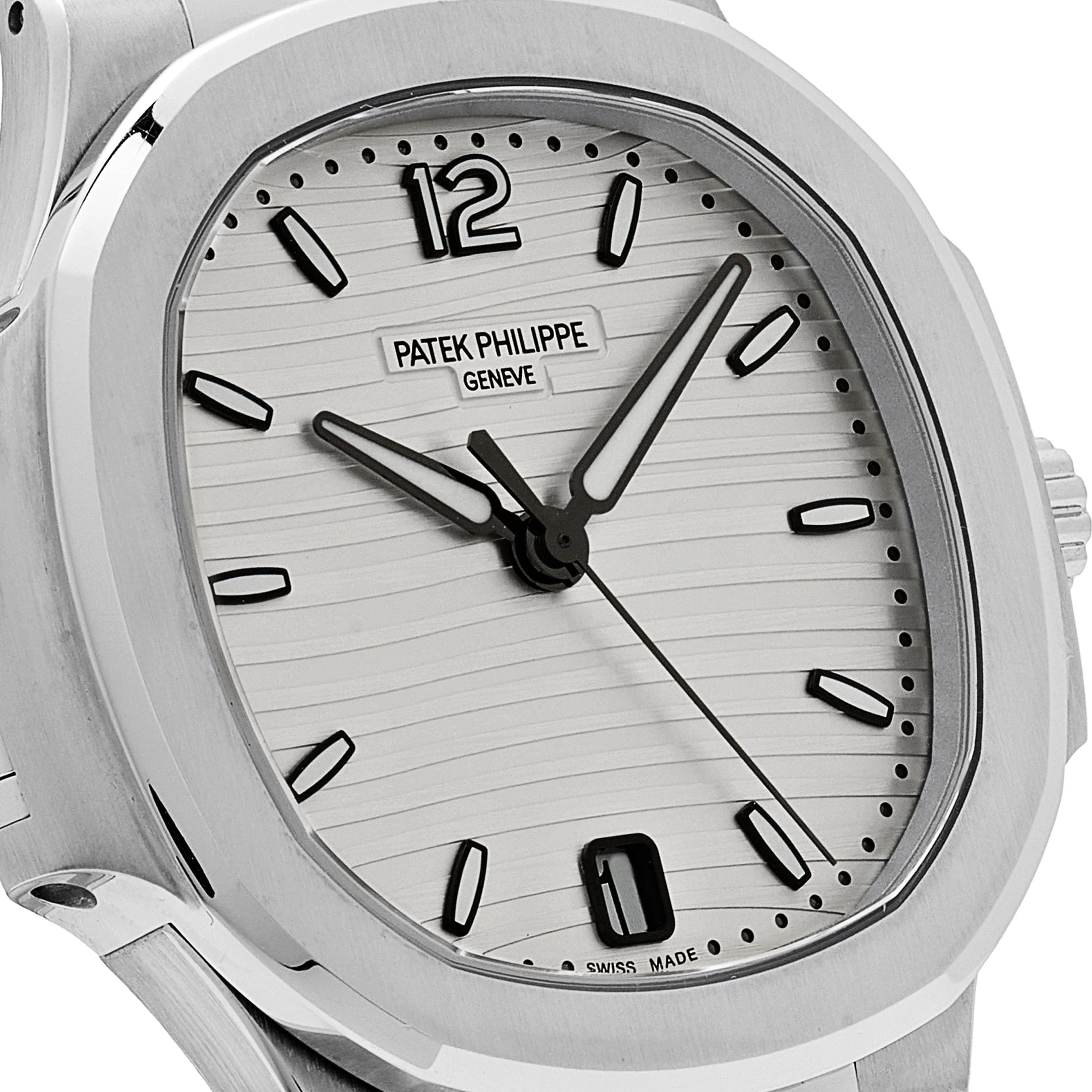 Patek Philippe Nautilus 7118/1A-010 Stainless Steel Silvery Opaline Dial (2019)