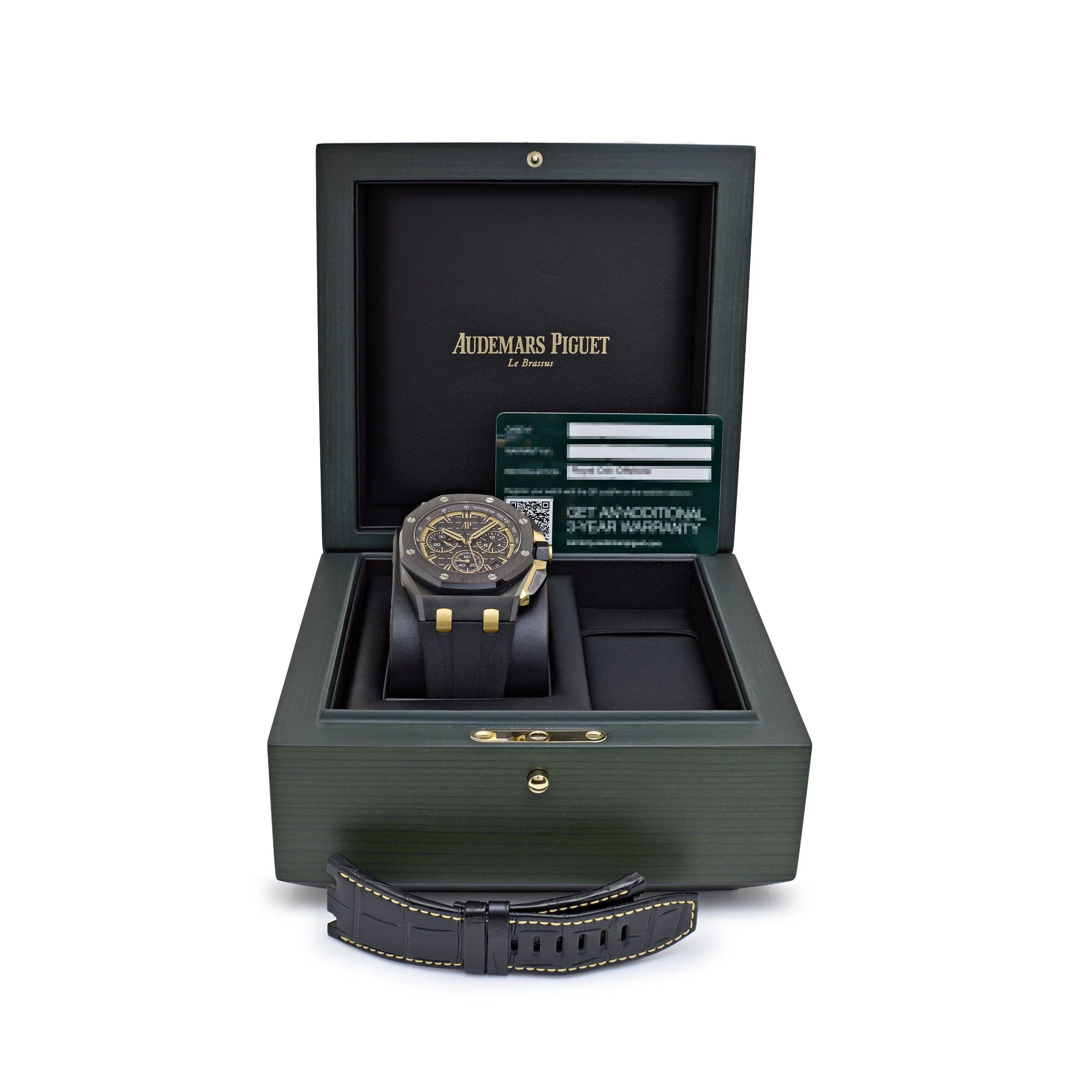 Audemars Piguet Royal Oak Offshore 26420CE.OO.A127CR.01 Chronograph Black Ceramic Yellow Gold Black Dial (2023)