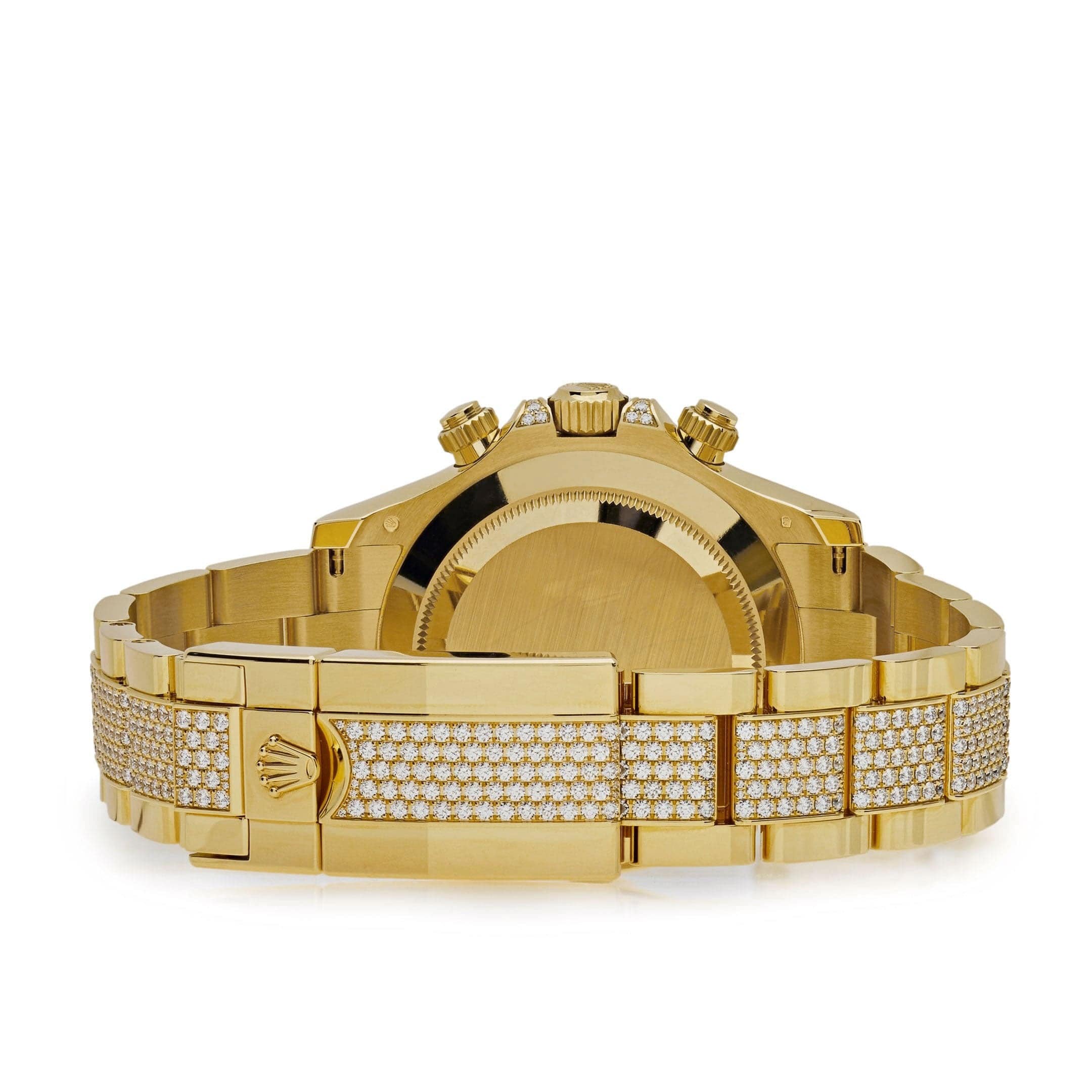 Rolex Daytona 'Eye of the Tiger' 116598TBR Yellow Gold Diamond Accents