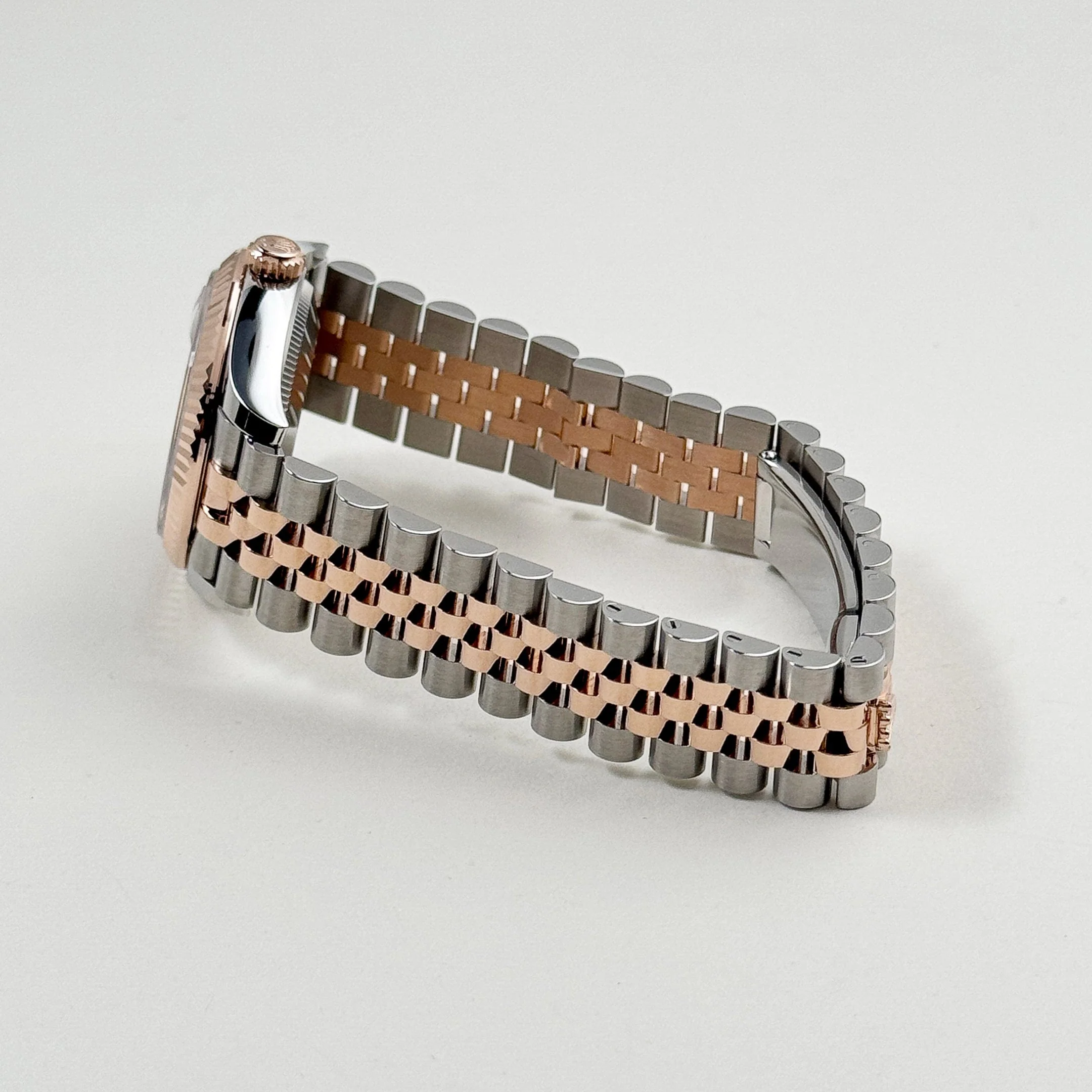 Rolex Datejust 31 278271 'Ladies' Stainless Steel Rose Gold White Roman Numerals Dial (2025)