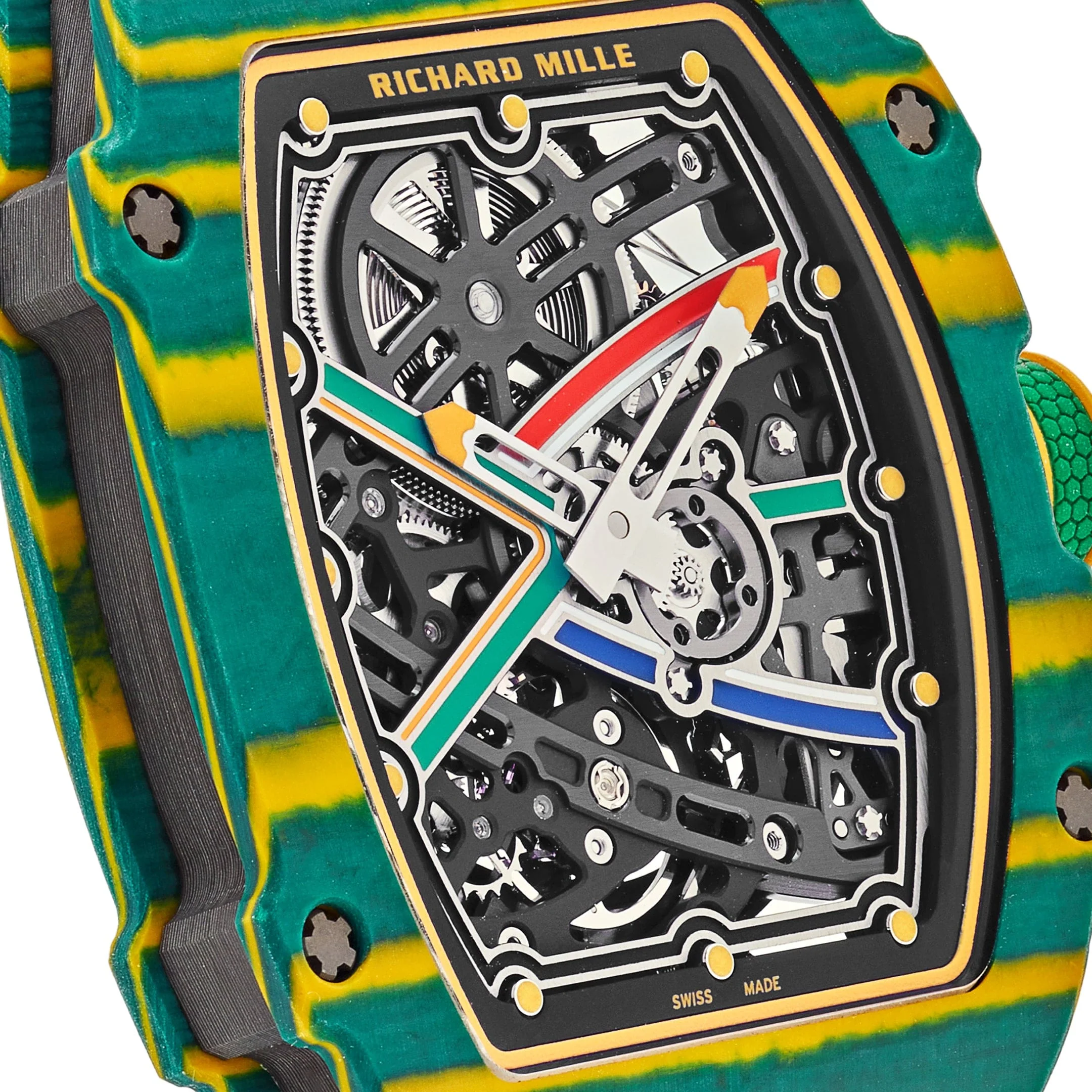 Richard Mille RM 67-02 'Wayde Van Niekerk' Green Yellow Quartz TPT
