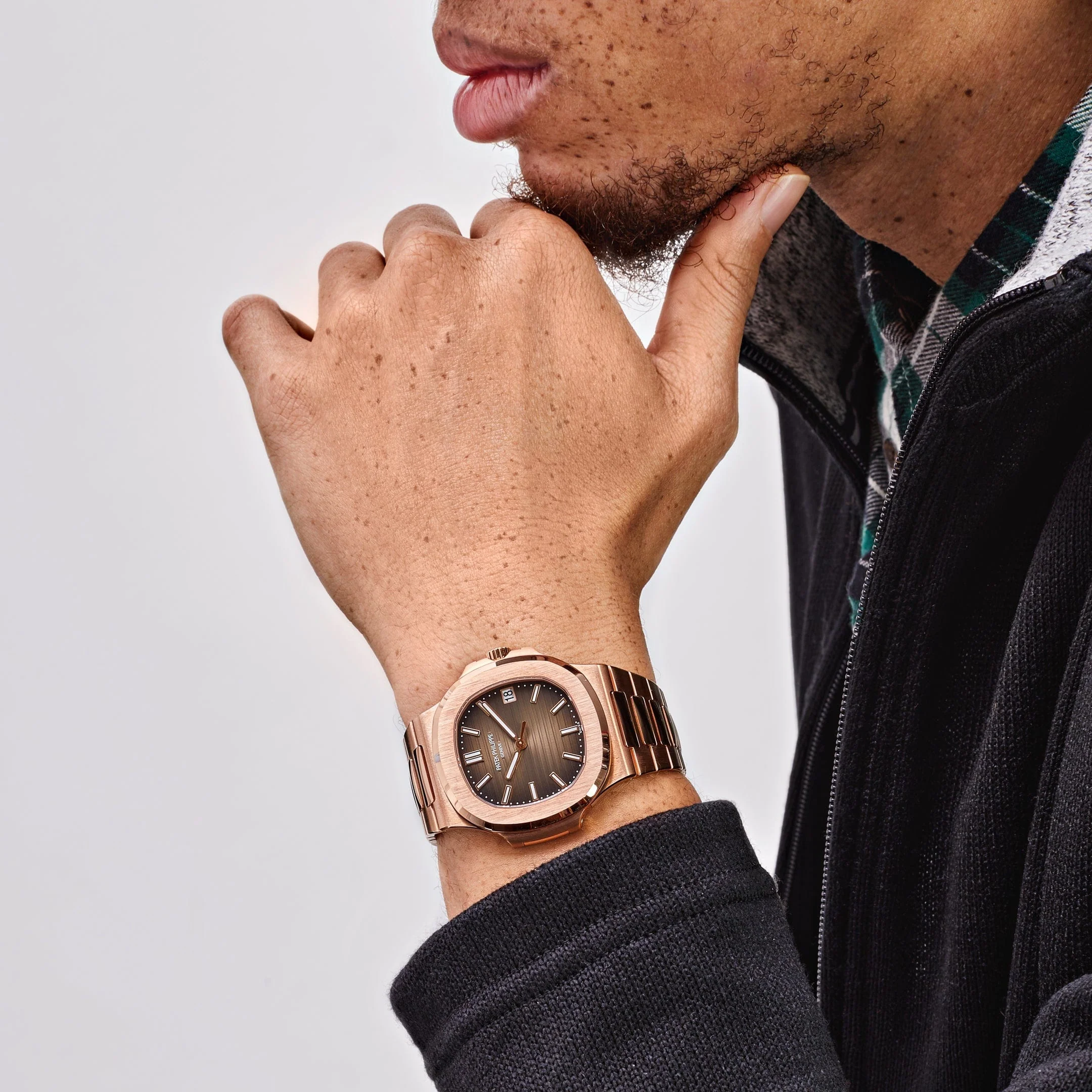 Patek Philippe Nautilus 5711/1R-001 Rose Gold Brown Dial (2015)