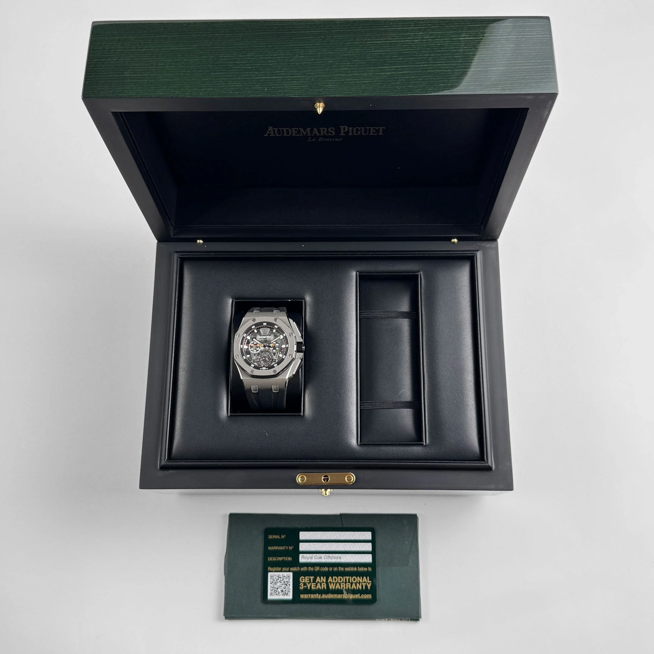 Audemars Piguet Royal Oak Offshore 26407TI.GG.A002CA.01 Tourbillon Chronograph Titanium (2017)