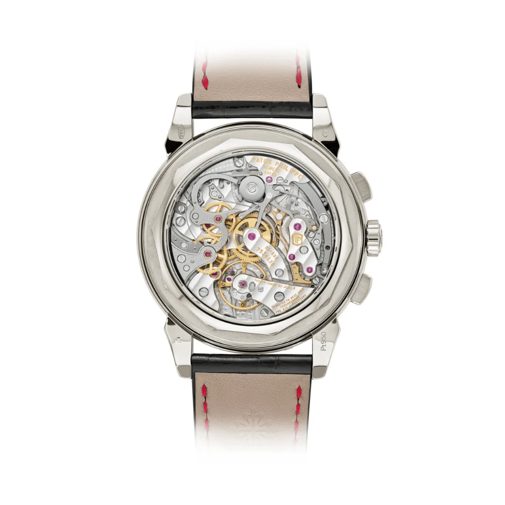 Patek Philippe Grand Complications 5271/12P-010 Perpetual Calendar Chronograph Platinum Baguette Rubies