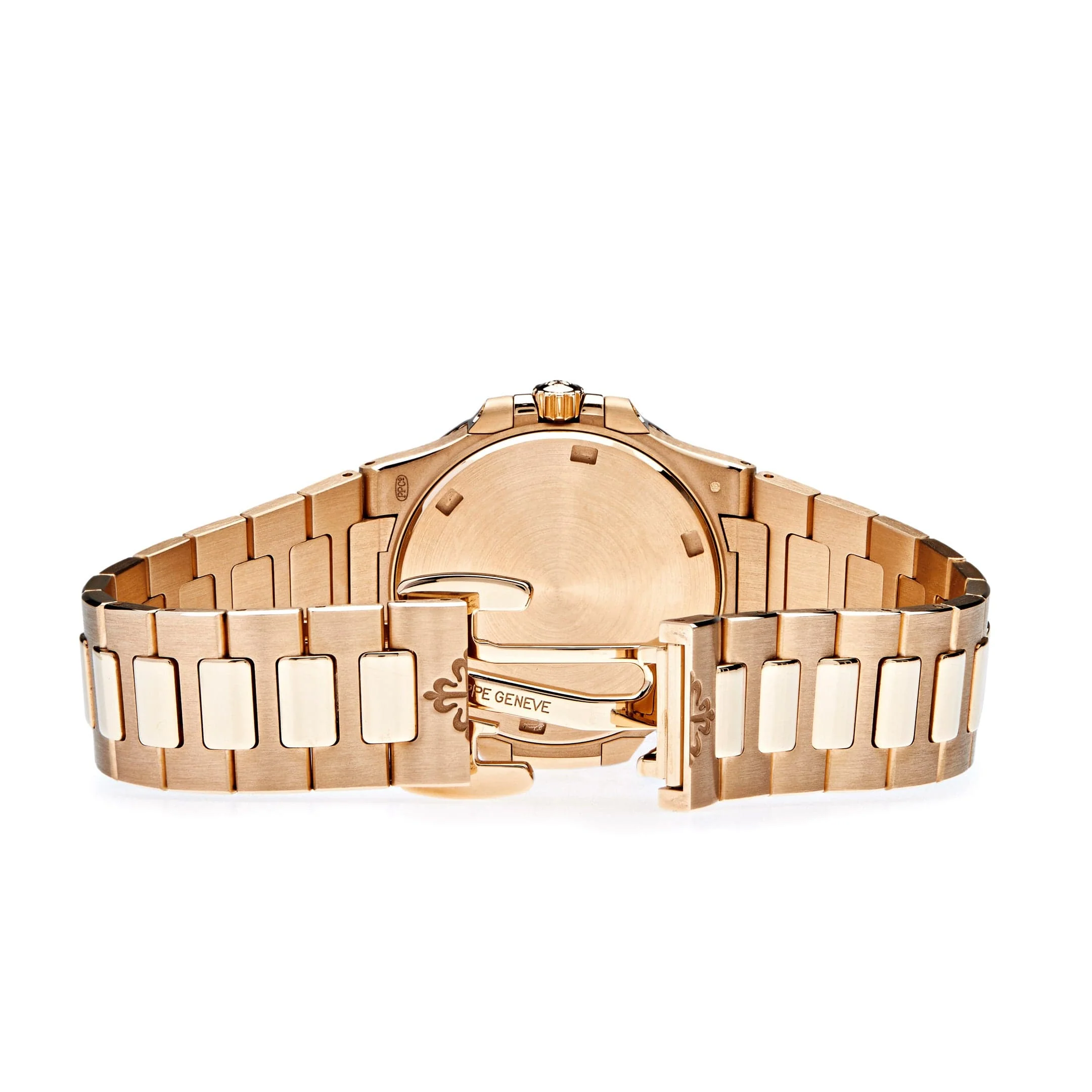 Patek Philippe Nautilus 7010/1R-011 'Ladies' Quartz Rose Gold Diamond Bezel