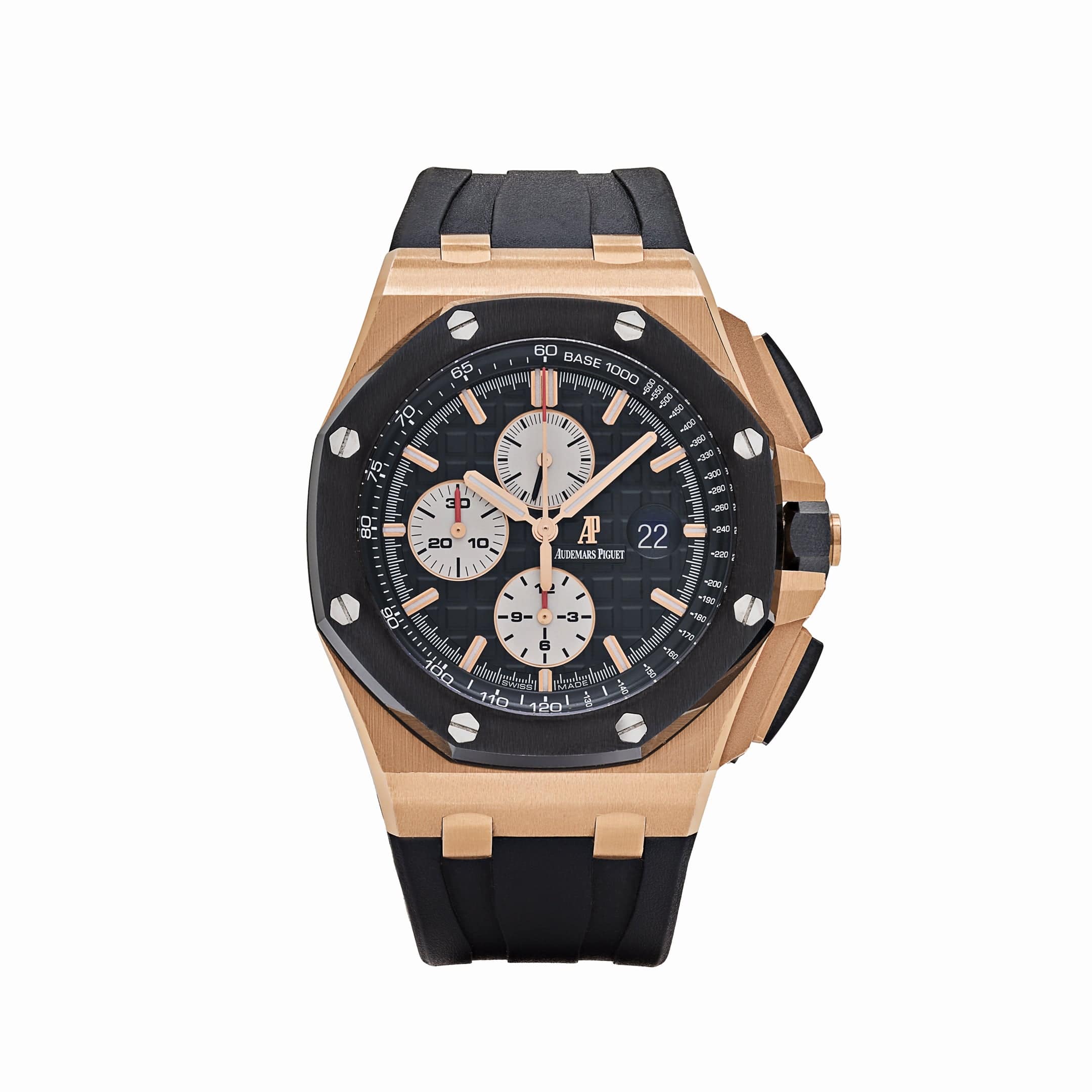 Audemars Piguet Royal Oak Offshore Chronograph 26401RO.OO.A002CA.01 Rose Gold Black Dial