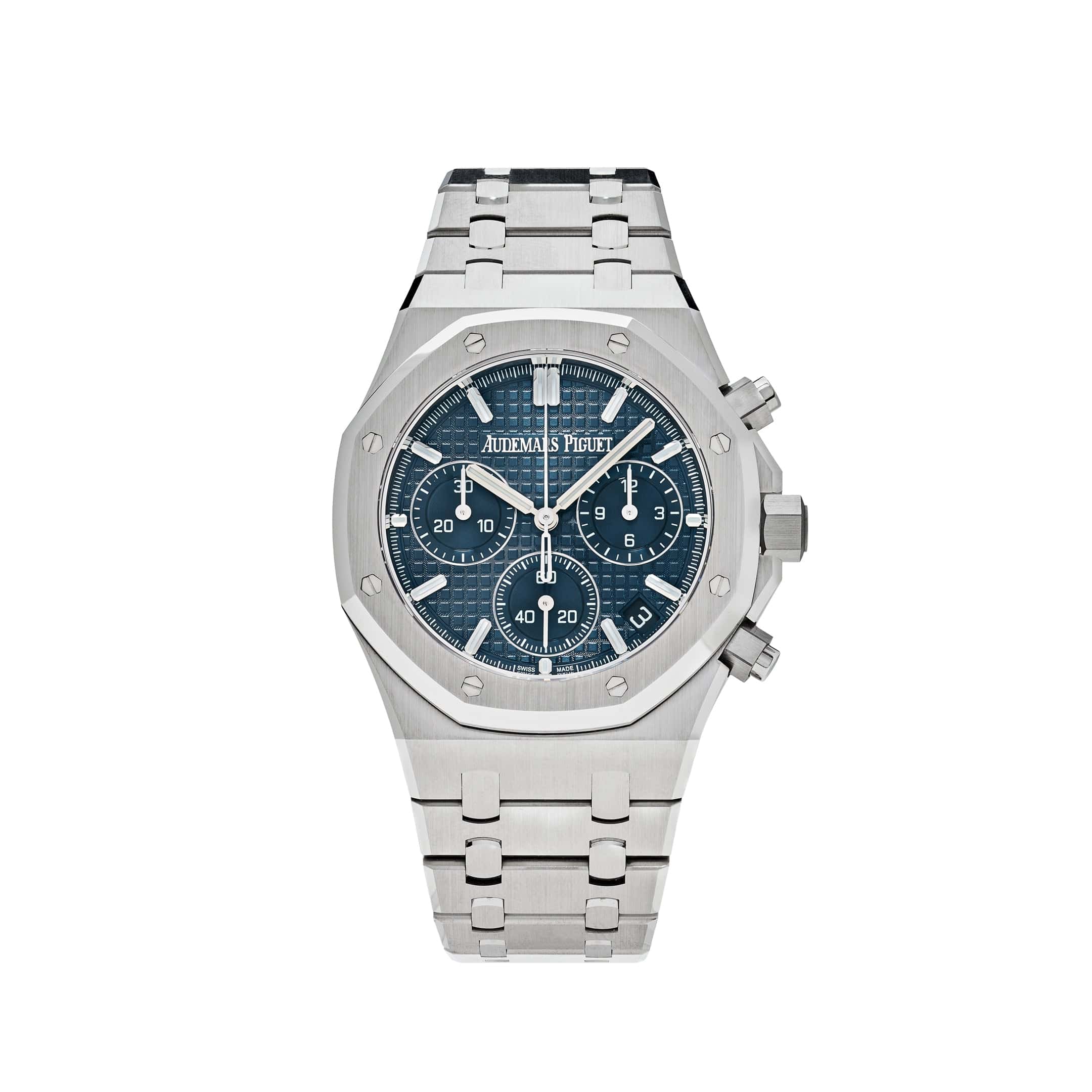 Audemars Piguet Royal Oak 26240ST.OO.1320ST.05 Selfwinding Chronograph Steel Blue Dial (2023)