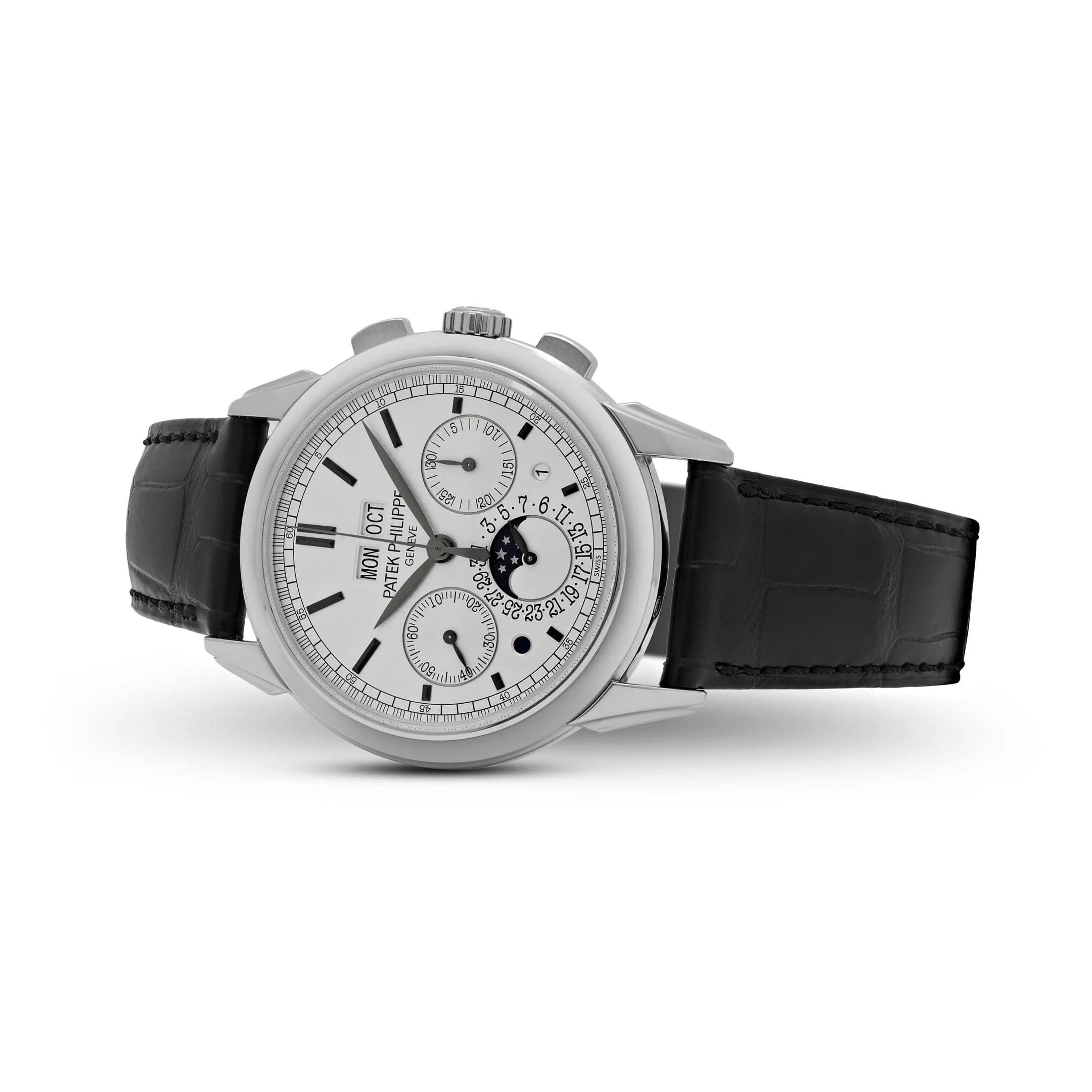 Patek Philippe Grand Complications 5270G-001 Perpetual Calendar White Gold White Dial