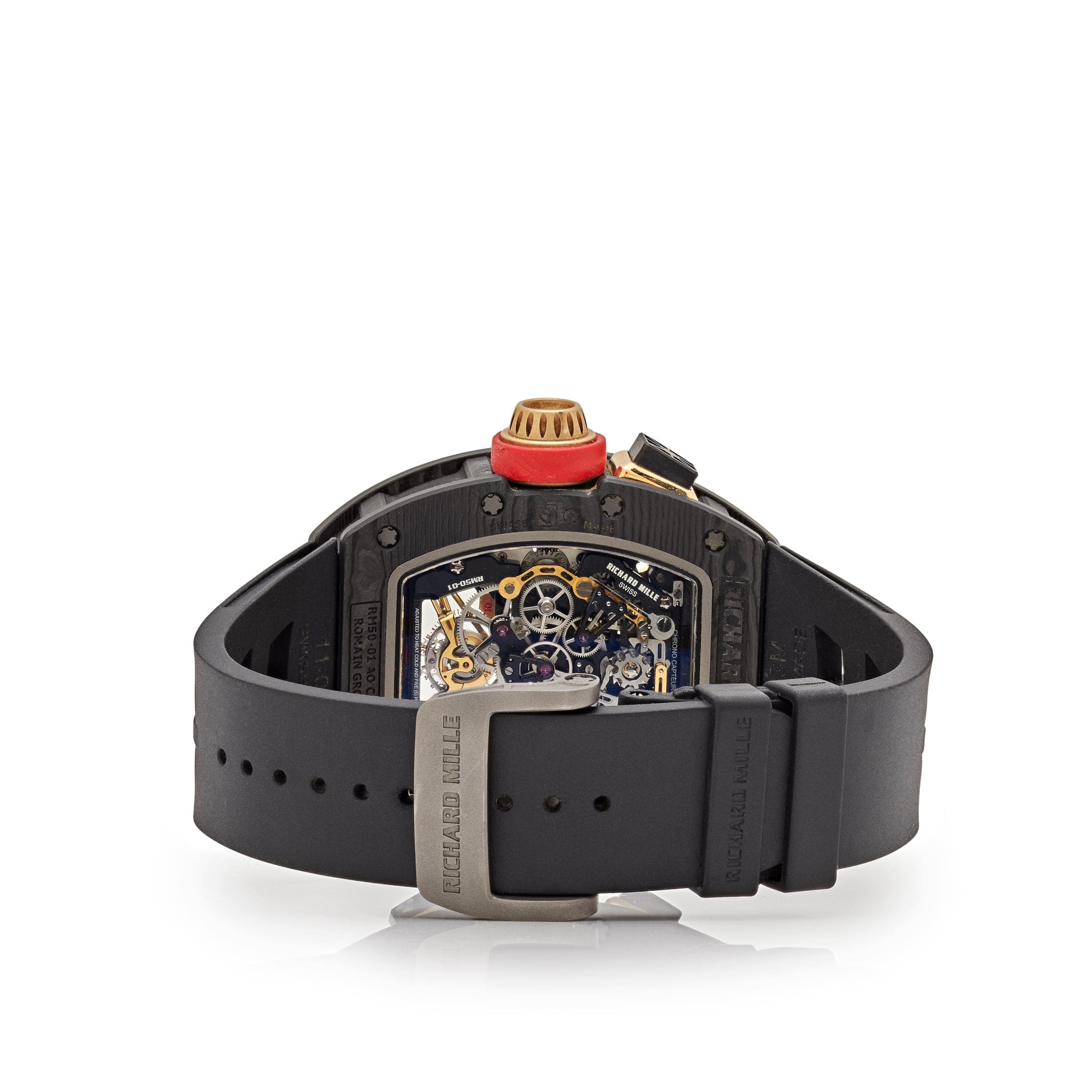 Richard Mille RM 50-01 'Romain Grosjean Lotus F1 G-Sensor' Tourbillon Carbon NTPT Limited Edition of 30