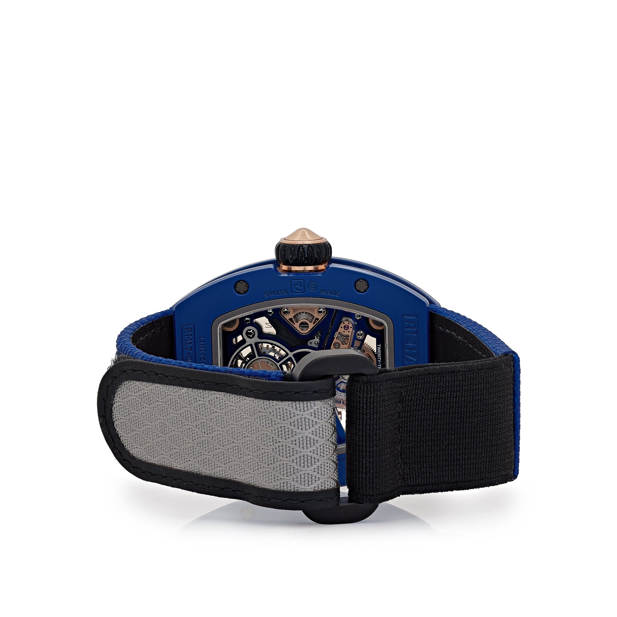 Richard Mille RM 17-02 Blue Ceramic Rose Gold Tourbillon Limited Edition of 30