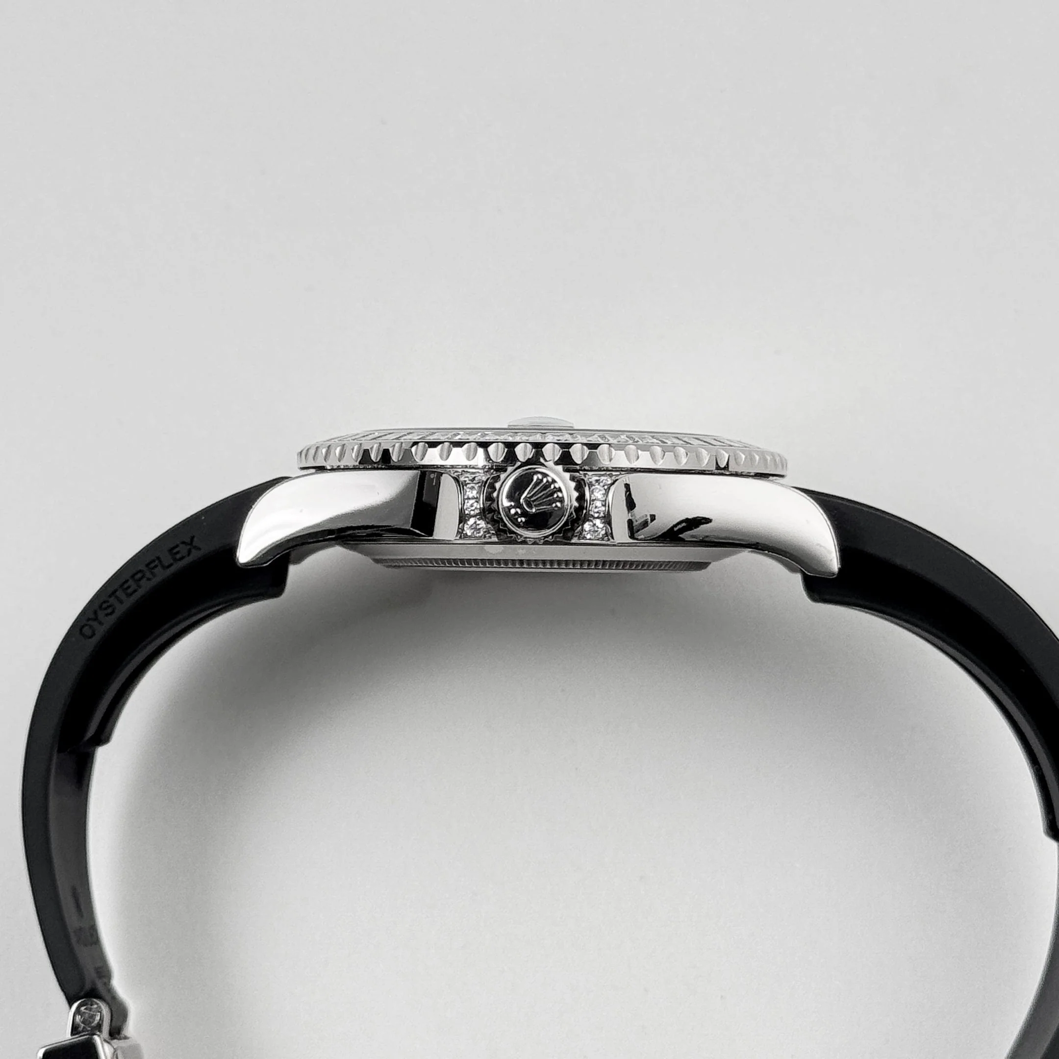 Rolex Yacht-Master 42 226679TBR White Gold Black Dial Diamond Bezel