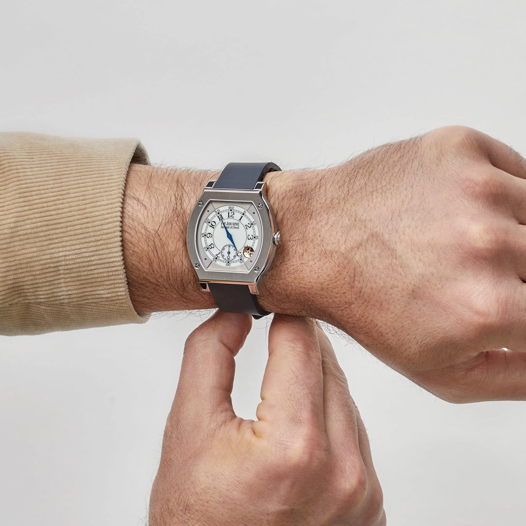 F.P.Journe Élégante 48 Ref. ELHT Titanium Luminescent White Dial (2024)