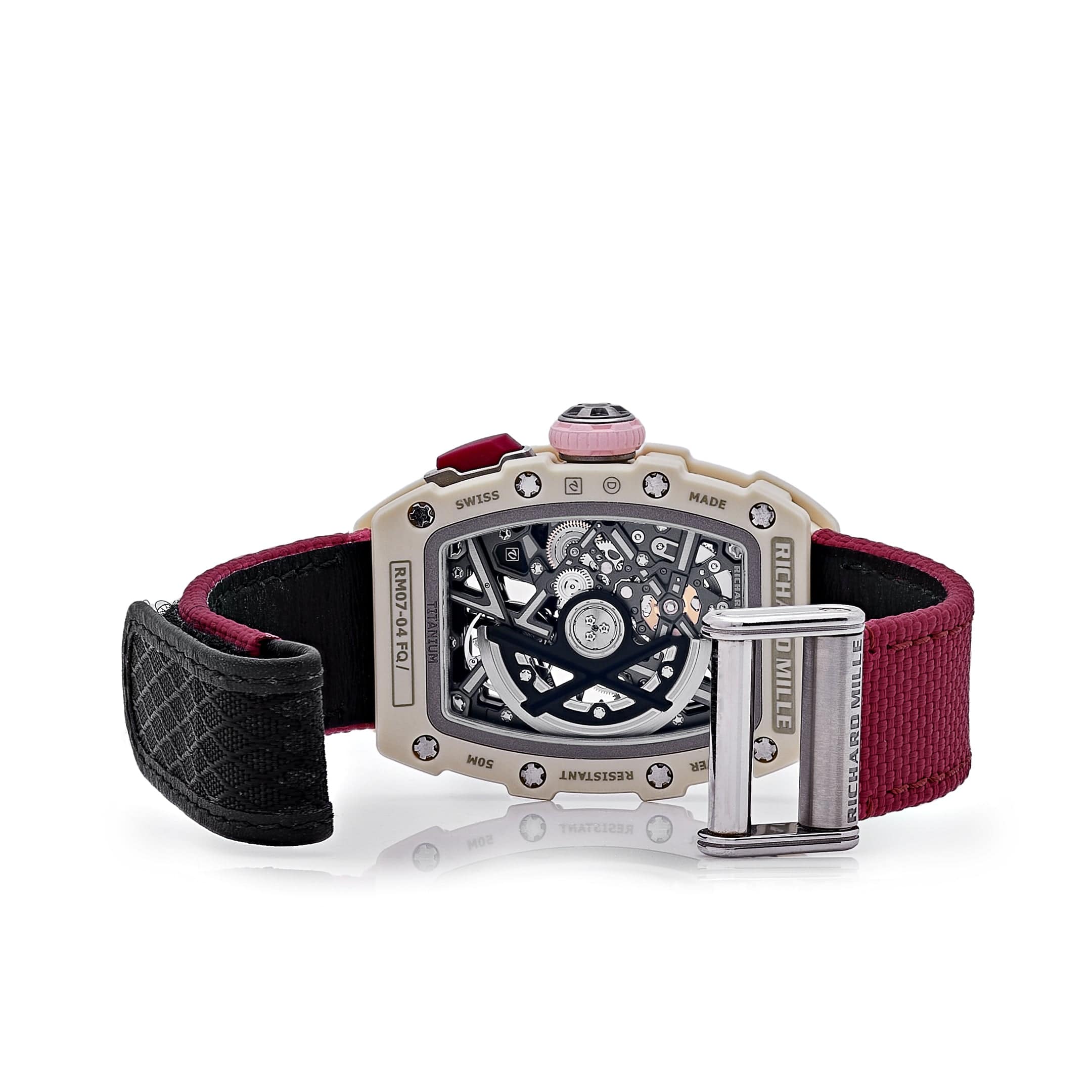 Richard Mille RM 07-04 'Ladies' White Quartz TPT Automatic Sport