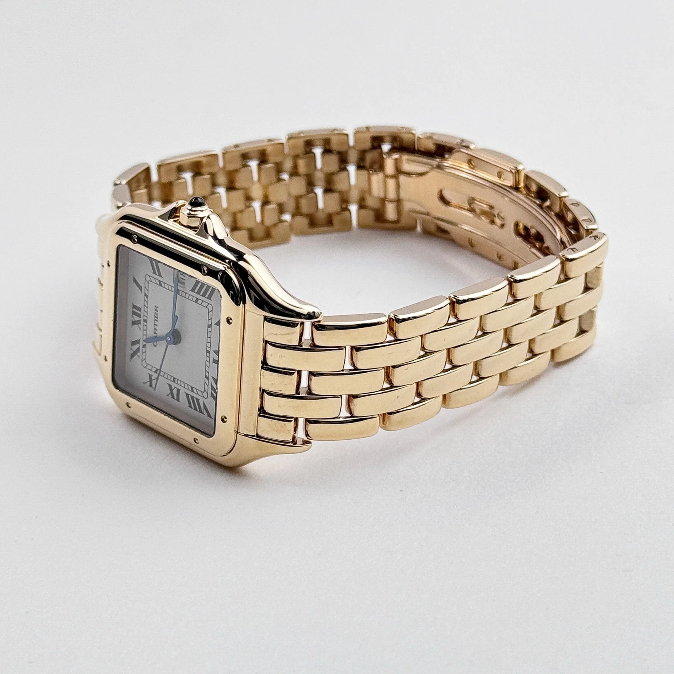 Cartier Panthere 88396 'Ladies' Yellow Gold White Dial Quartz