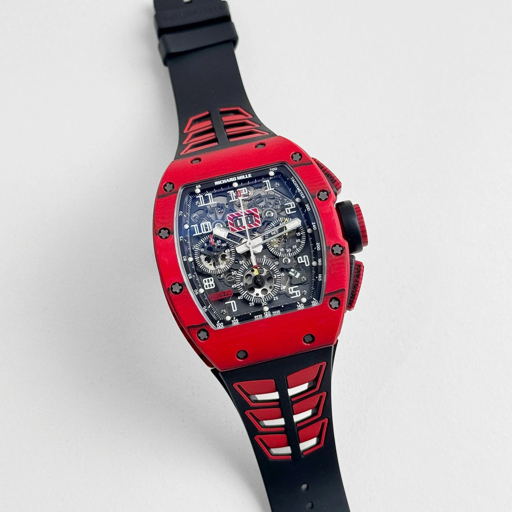 Richard Mille RM 011 Automatic Flyback Chronograph Red Quartz TPT
