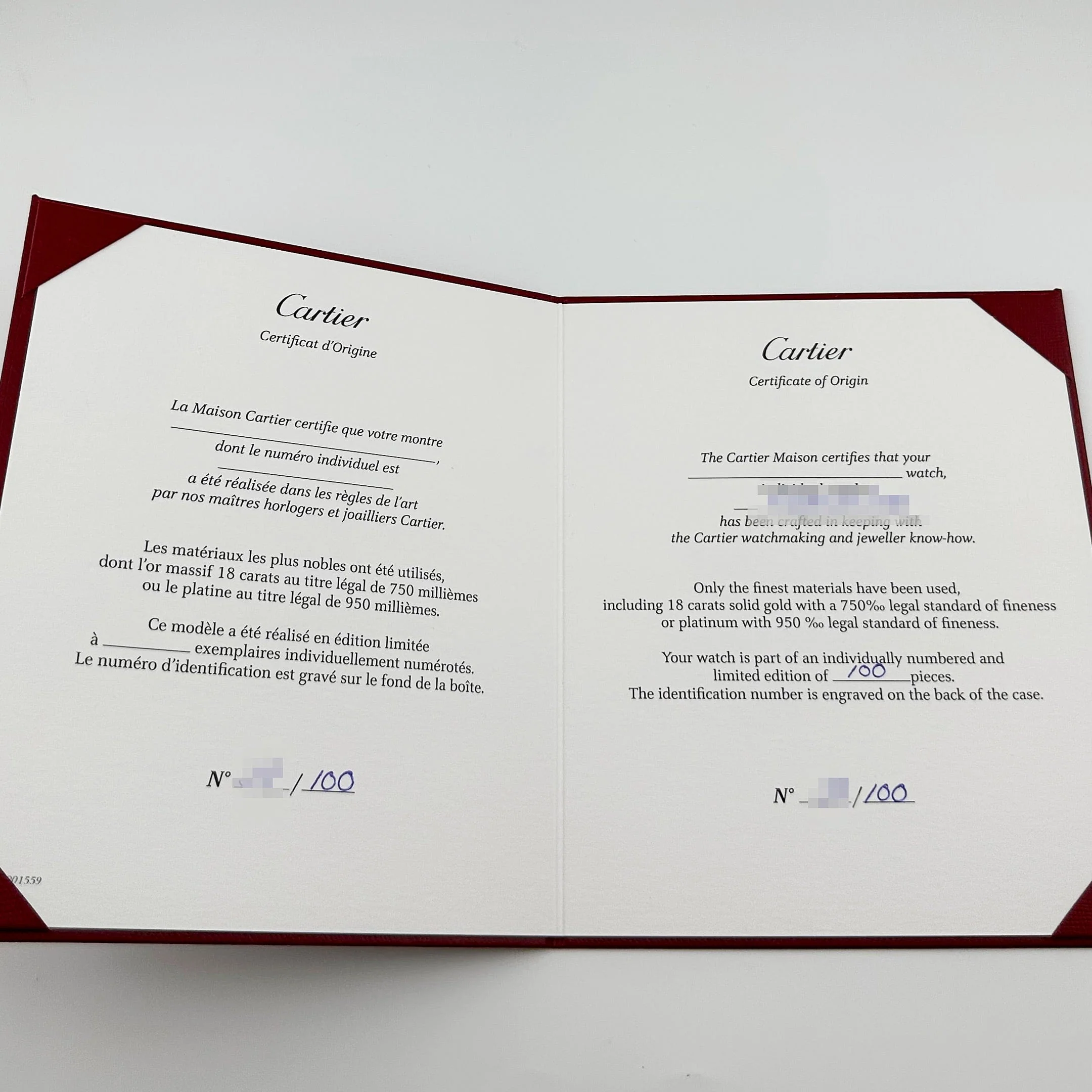 Cartier Privé Cloche de Cartier WGCC0004 Platinum White Dial Limited Edition of 100 (2021)