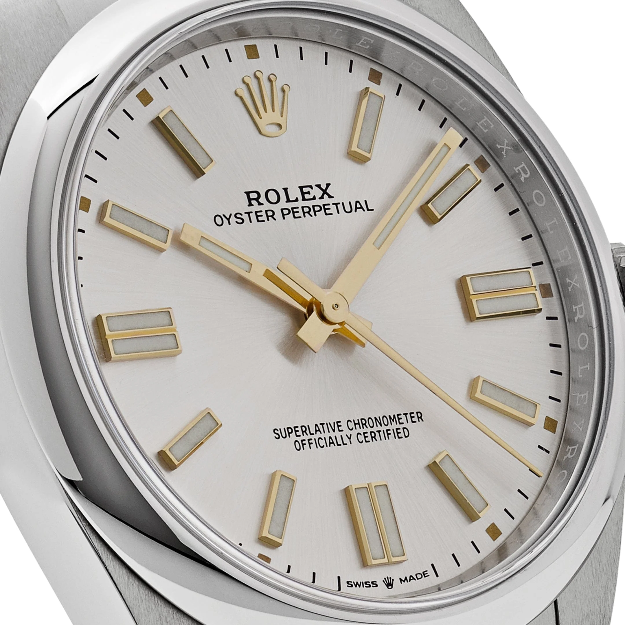 Rolex Oyster Perpetual 41 124300 Stainless Steel Silver Dial (2024)