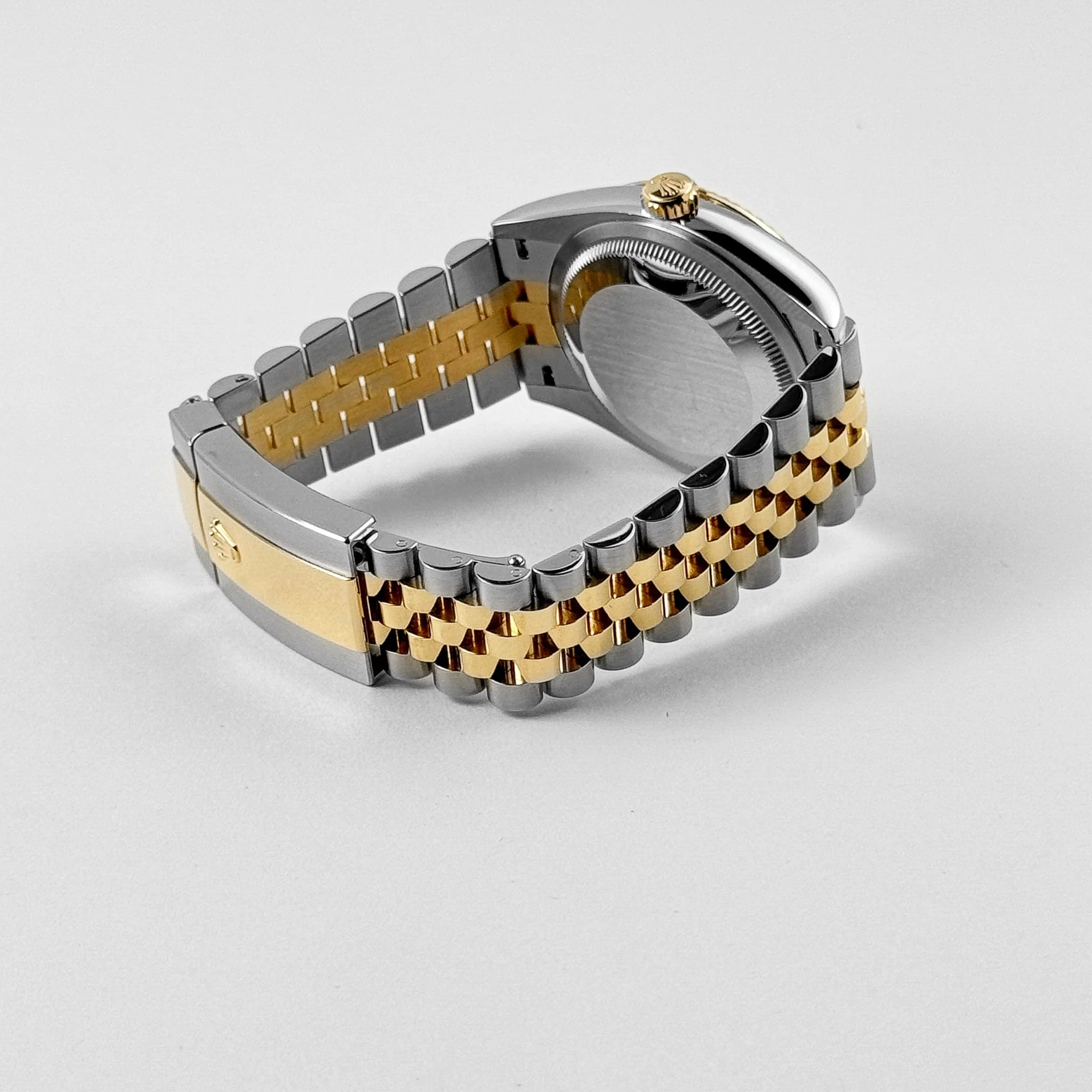 Rolex Datejust36 126233 Stainless Steel Yellow Gold Black Diamond Dial Jubilee (2025)