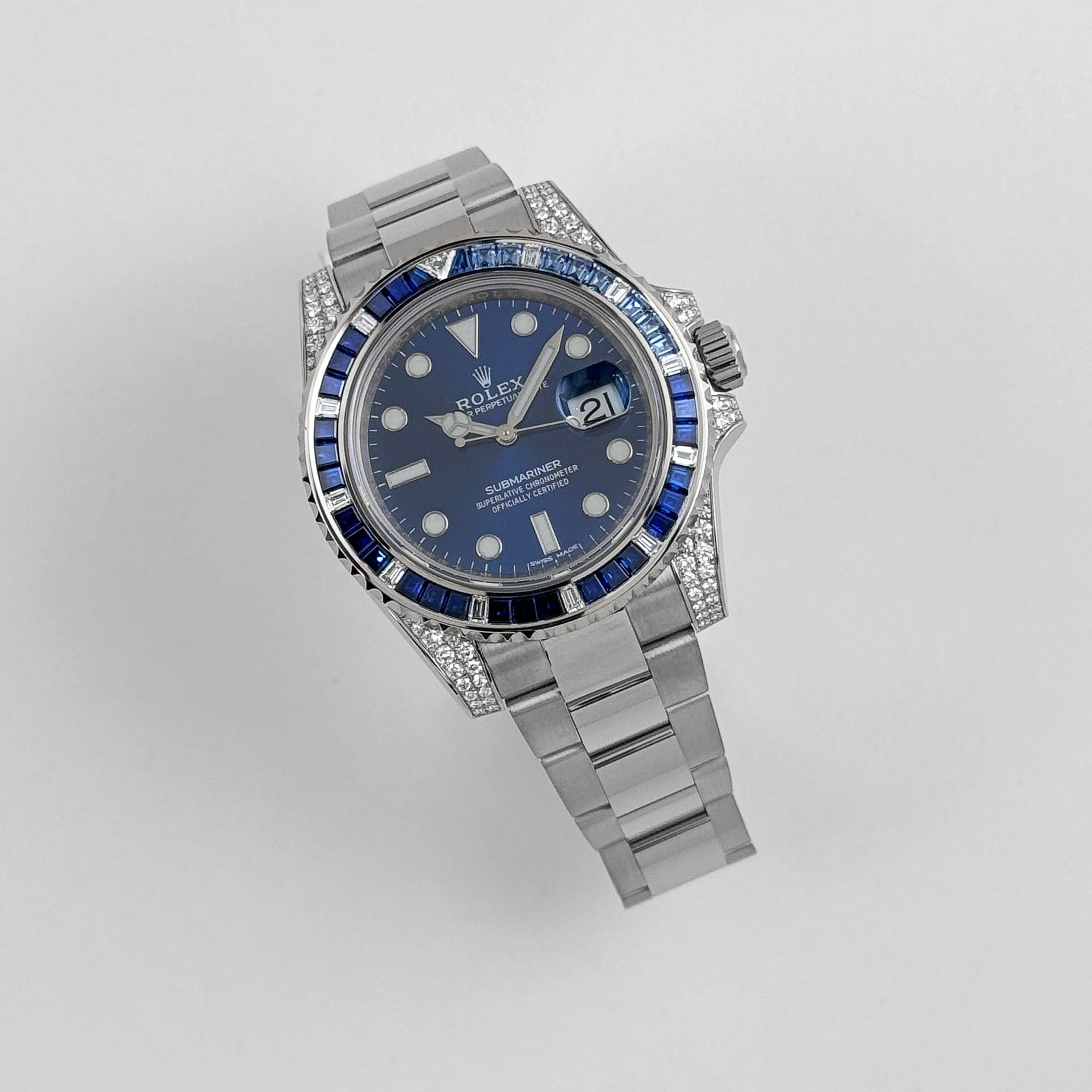 Rolex Submariner Date 116659SABR White Gold Blue Dial Sapphire Diamond Bezel (2022)