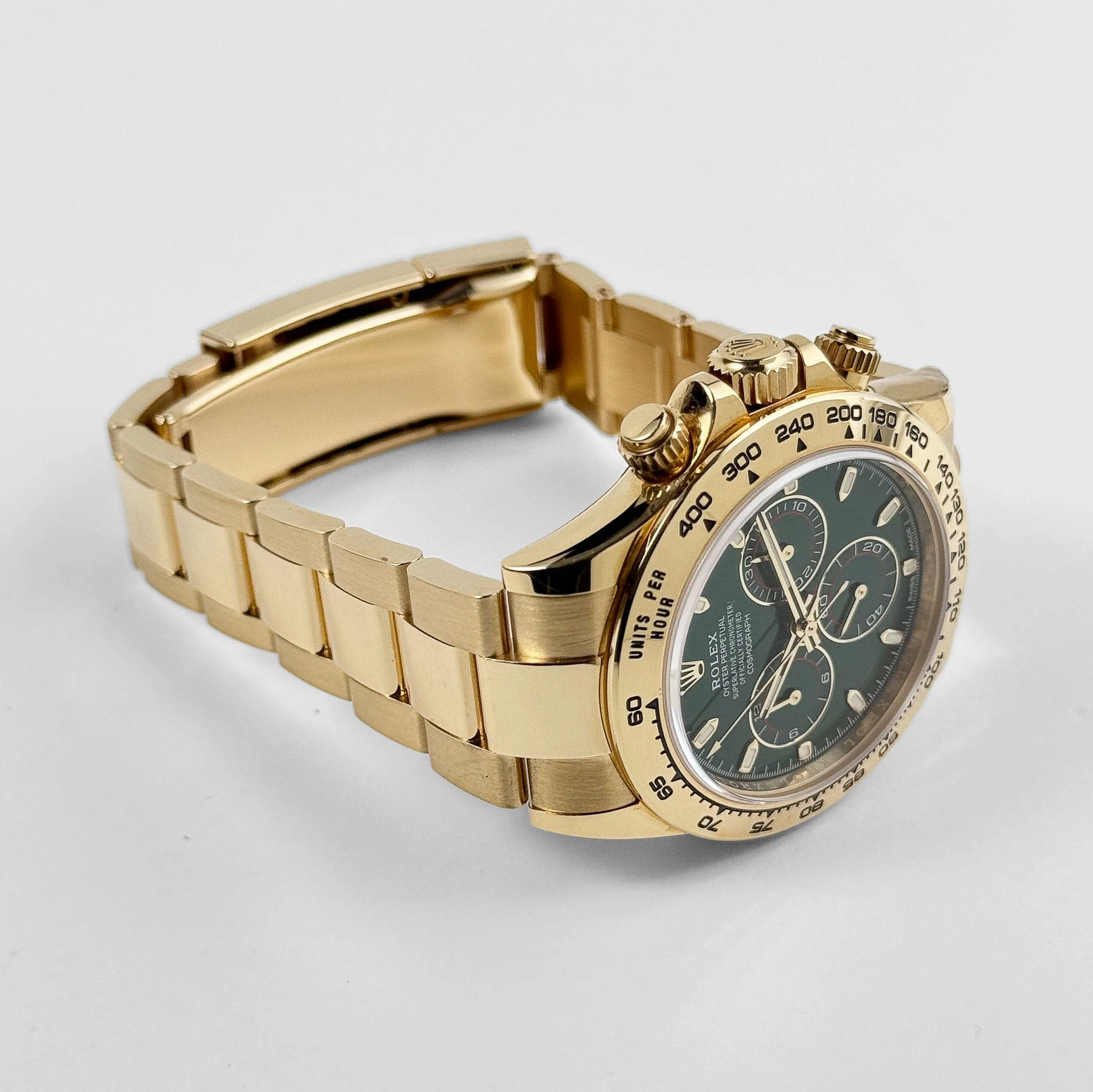 Rolex Daytona 116508 'John Mayer' Yellow Gold Green Dial