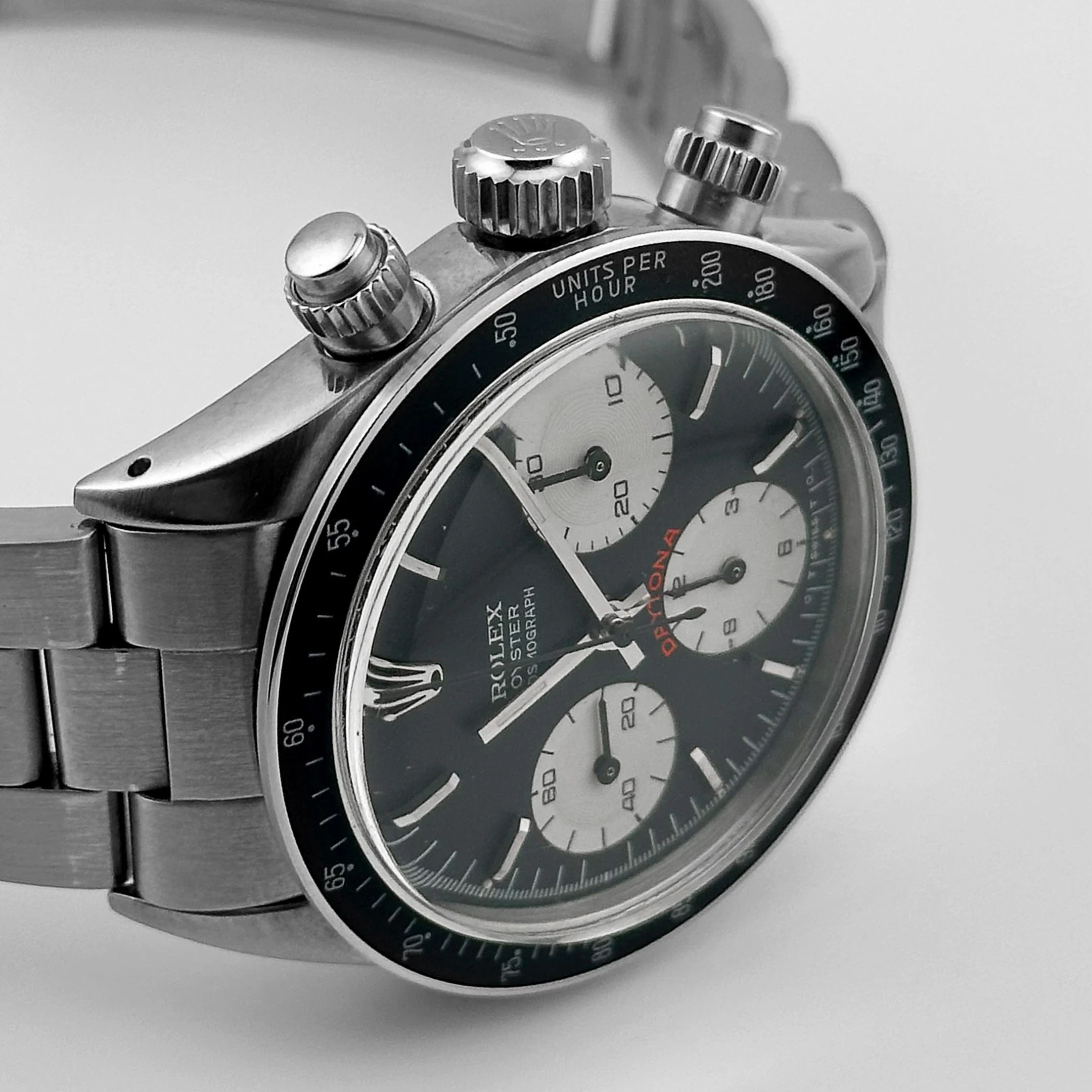 Rolex Daytona 6263 'Big Red' Stainless Steel Black Sigma Dial (1975)