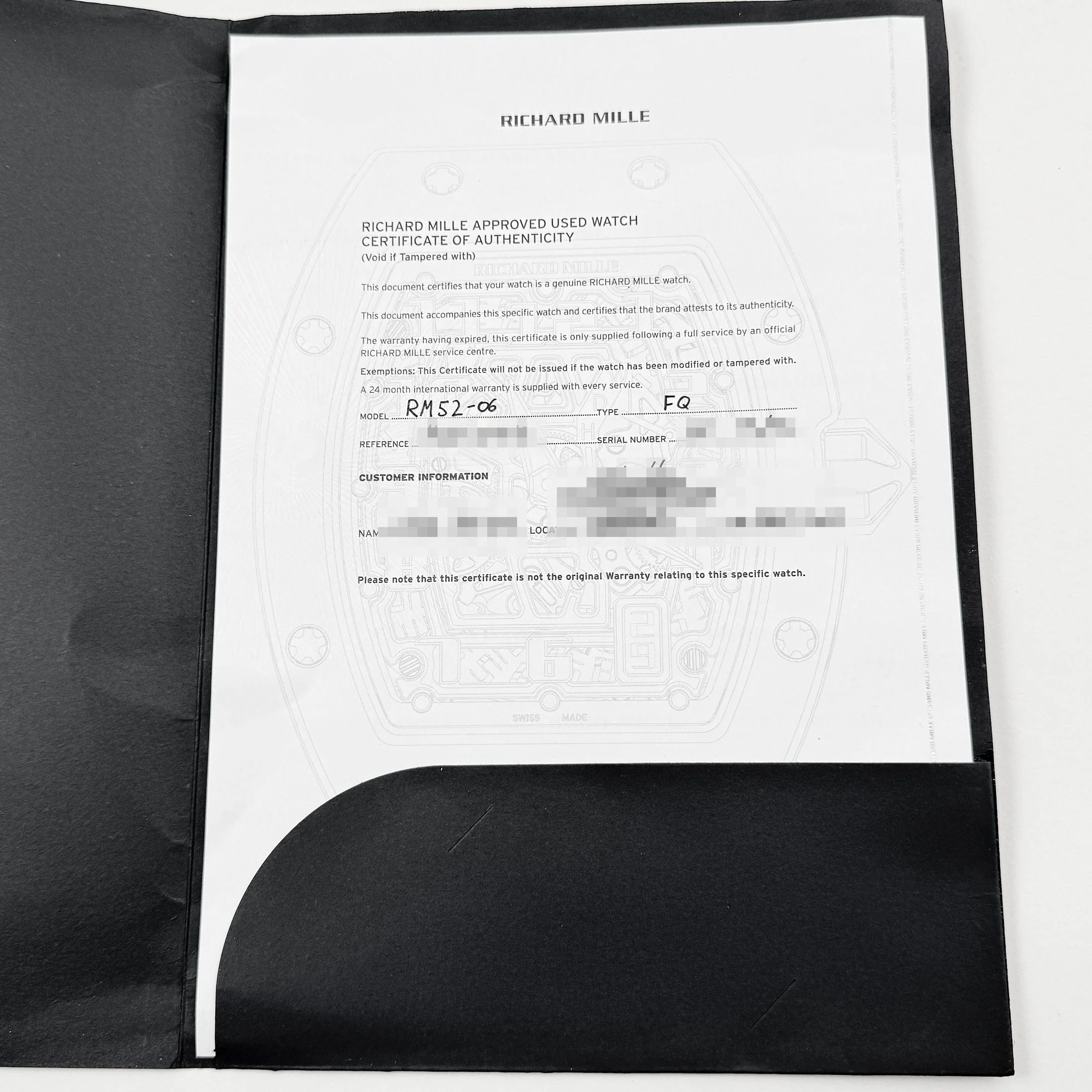 Richard Mille RM 52-06 Tourbillon 'Mask' Red White Quartz TPT Limited Edition of 18 (2025)