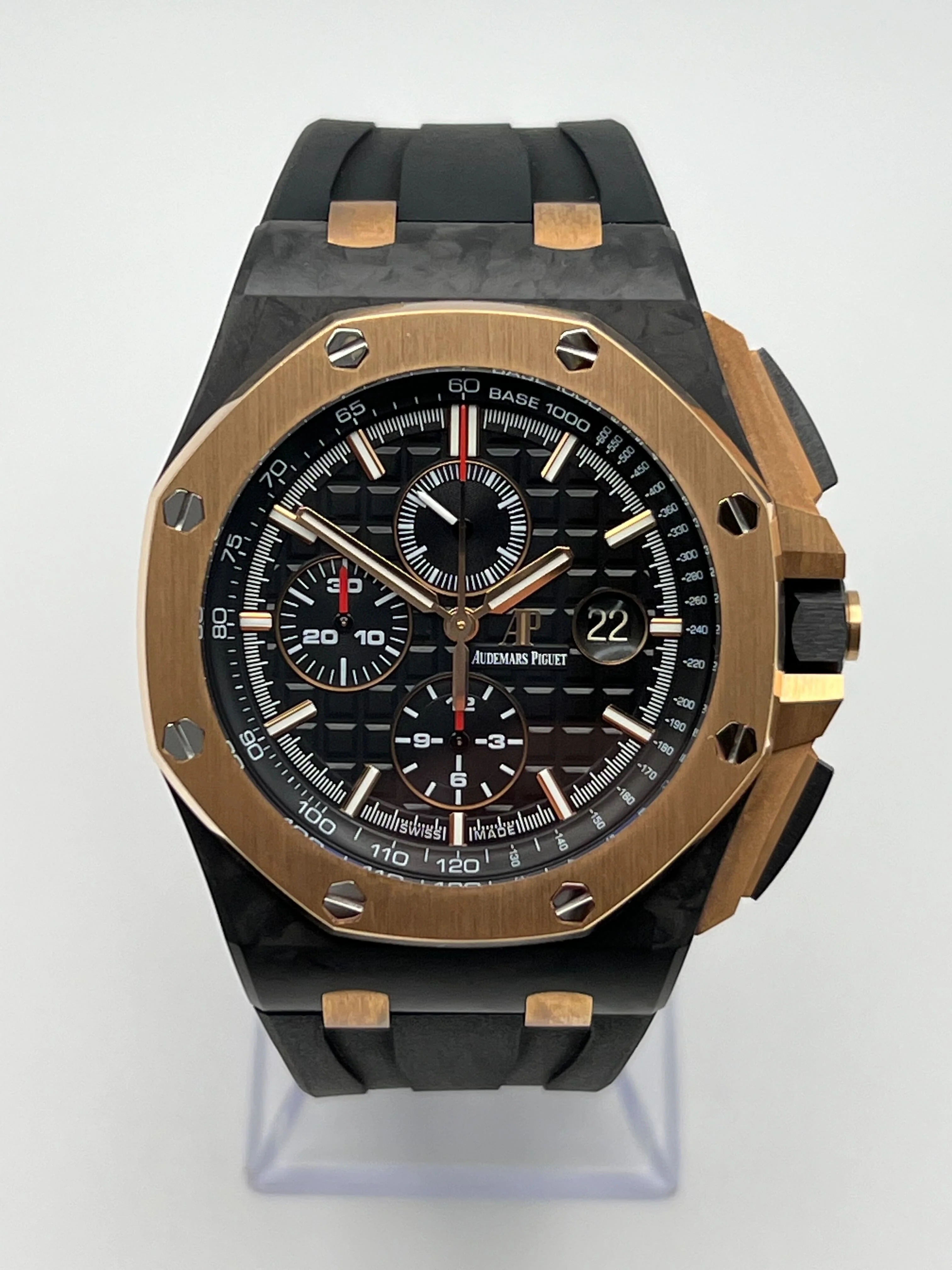 Audemars Piguet Royal Oak Offshore 26406FR.OO.A002CA.01 Chronograph 'QE II Cup 2016' Black and Rose Gold Black Dial Limited Edition of 200