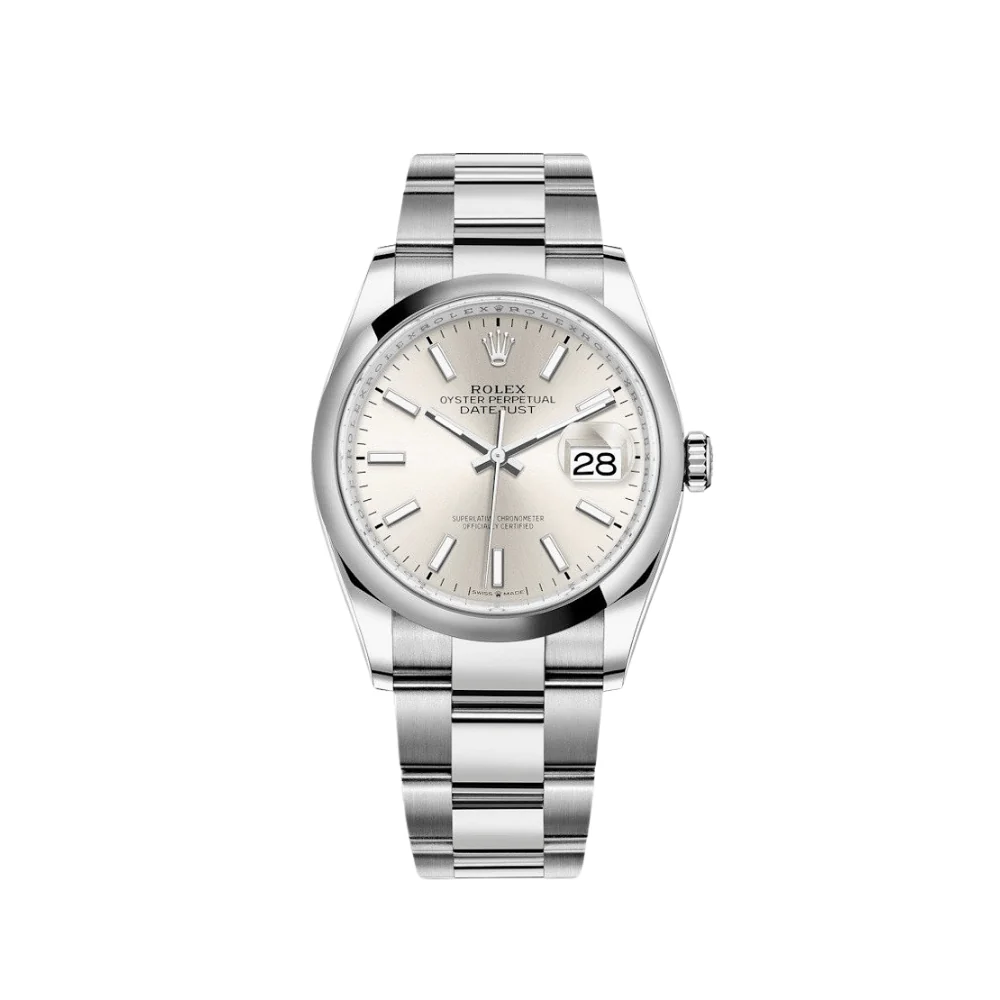 Rolex Datejust 36 126200 Stainless Steel Silver Dial Oyster