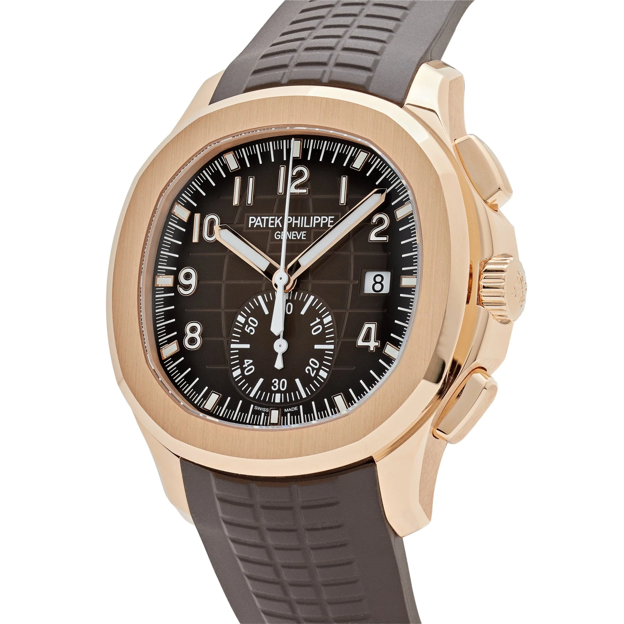 Patek Philippe Aquanaut 5968R-001 Chronograph Rose Gold Brown Dial (2025)