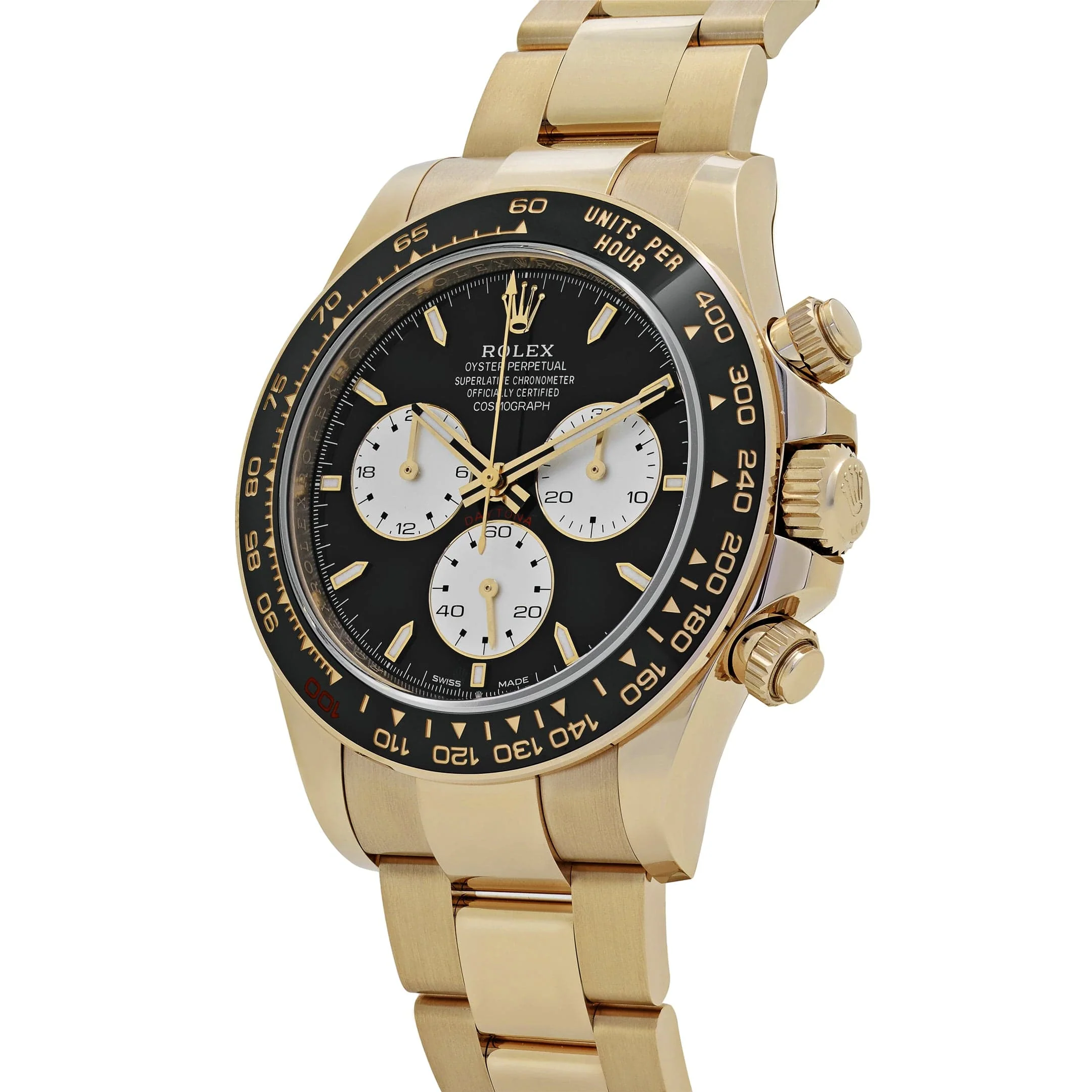 Rolex Daytona 126528LN 'Le Mans' Yellow Gold Black Dial (2024)