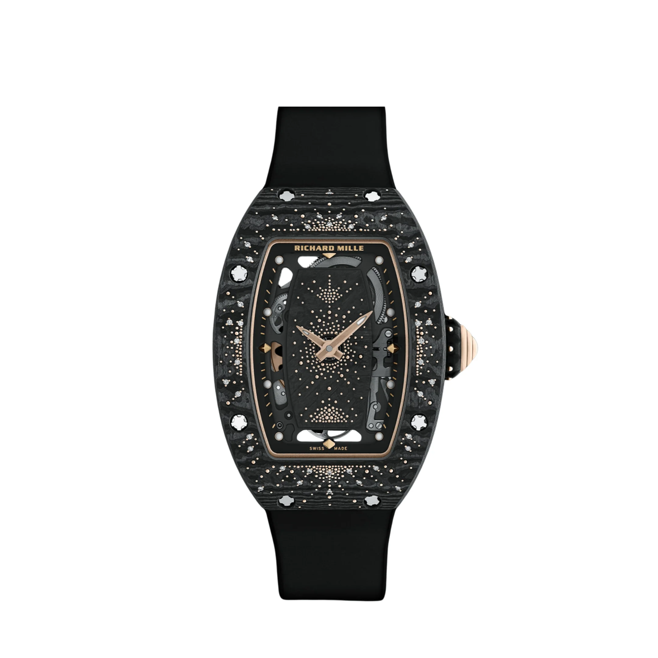 Richard Mille RM 07-01 'Ladies' Intergalactic Dark Night Carbon TPT Diamond Bezel