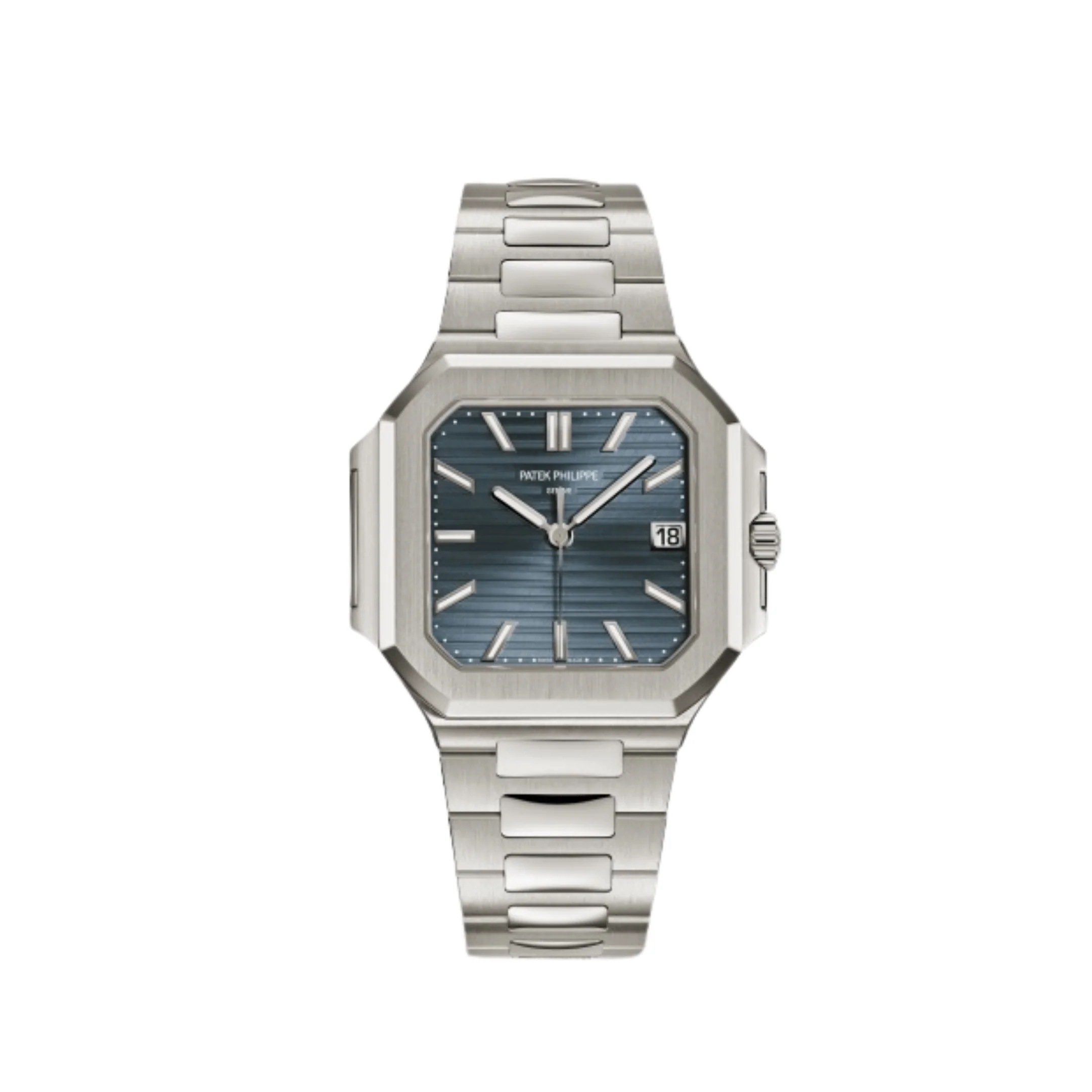 Patek Philippe Cubitus 7128/1G-001 White Gold Blue Dial (2025)